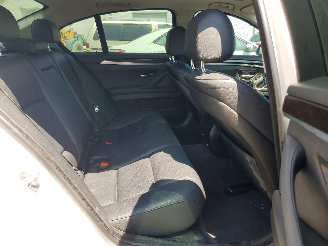 2015 Bmw 528 I White vin: WBA5A5C58FD518136