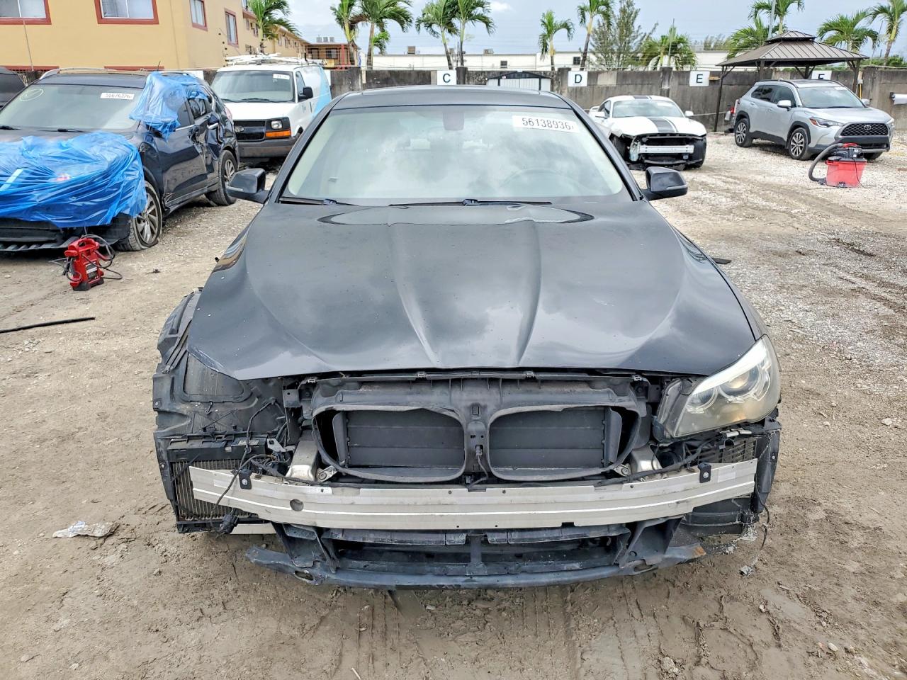 2015 Bmw 528i Black vin: WBA5A5C58FD518475