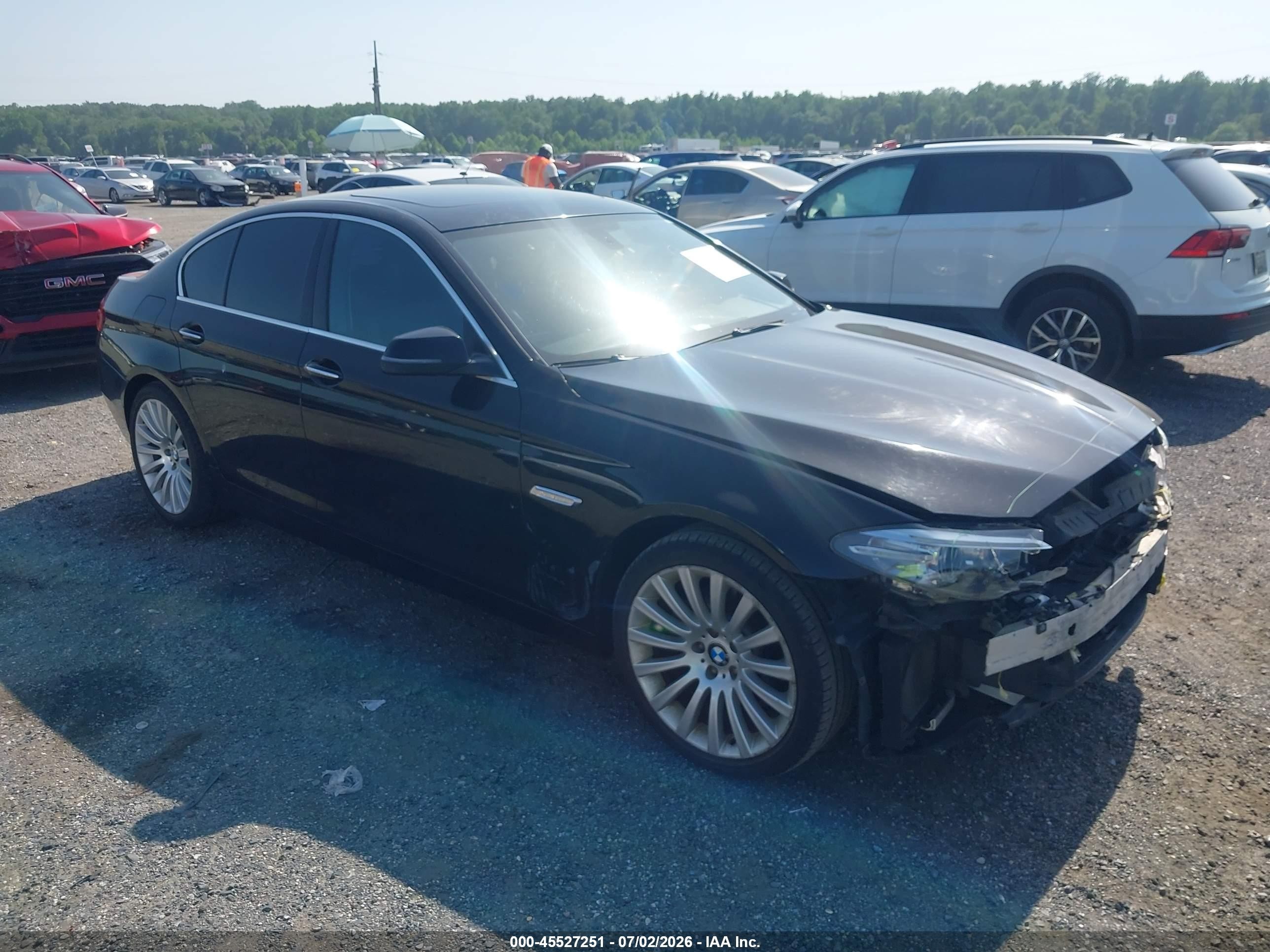 2014 Bmw 528i   Black vin: WBA5A5C59ED020820