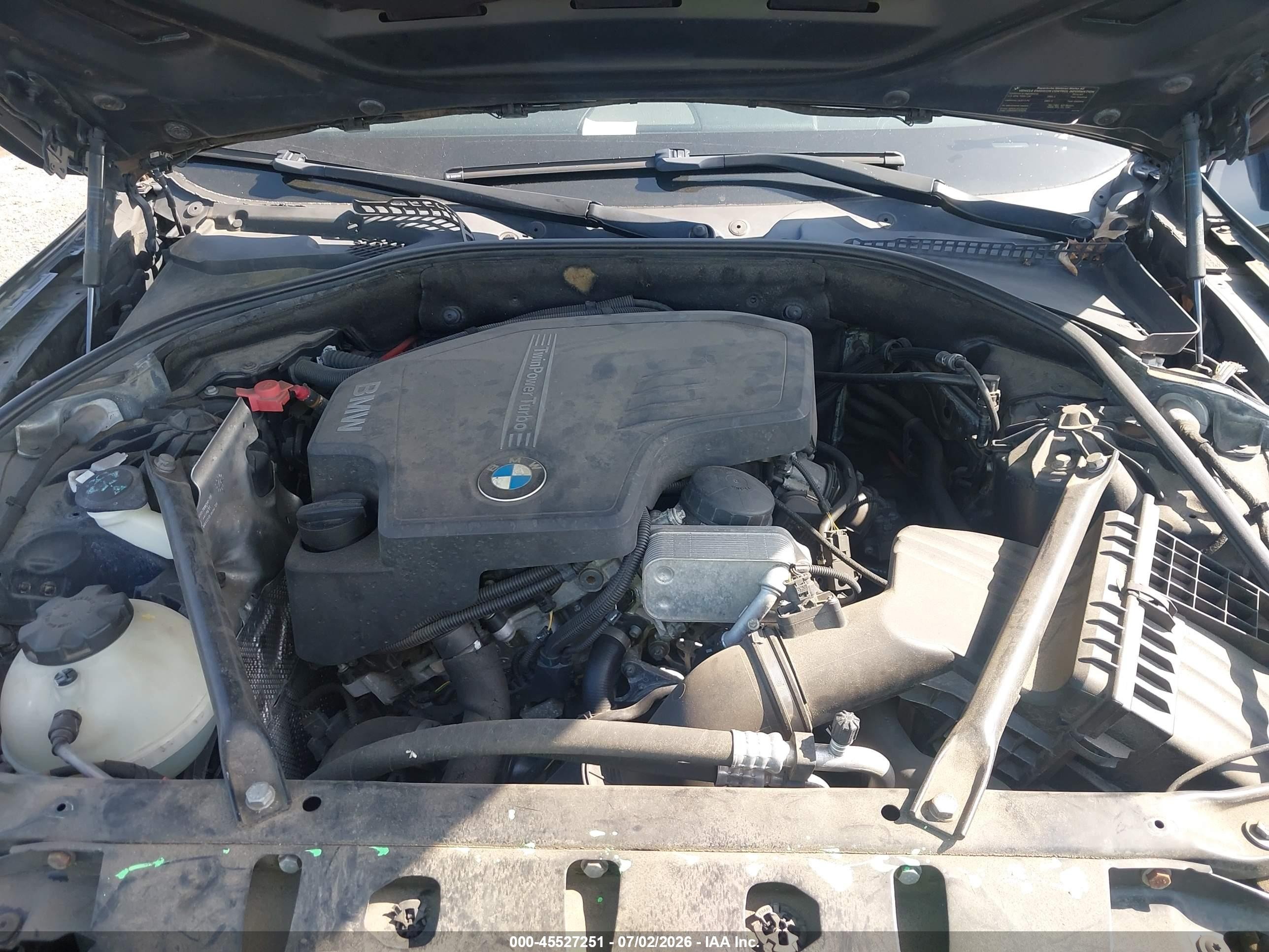 2014 Bmw 528i   Black vin: WBA5A5C59ED020820