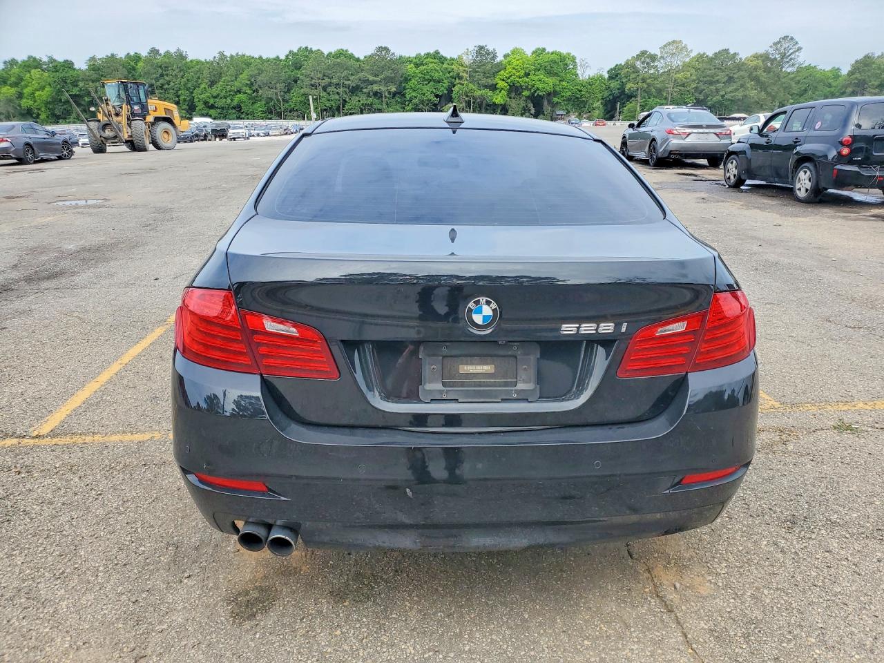 2014 Bmw 528 I Черный vin: WBA5A5C59ED505944