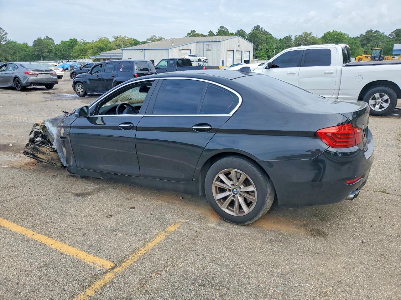 2014 Bmw 528 I Черный vin: WBA5A5C59ED505944