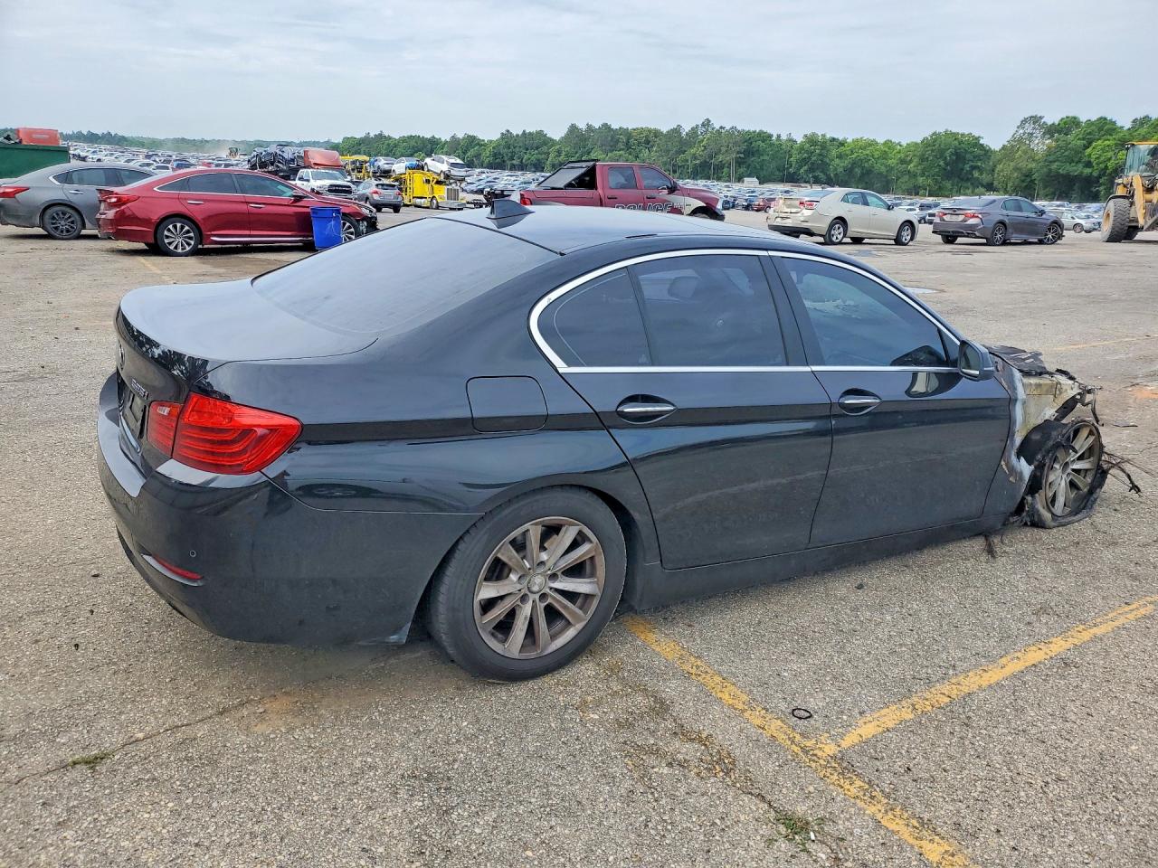 2014 Bmw 528 I Черный vin: WBA5A5C59ED505944