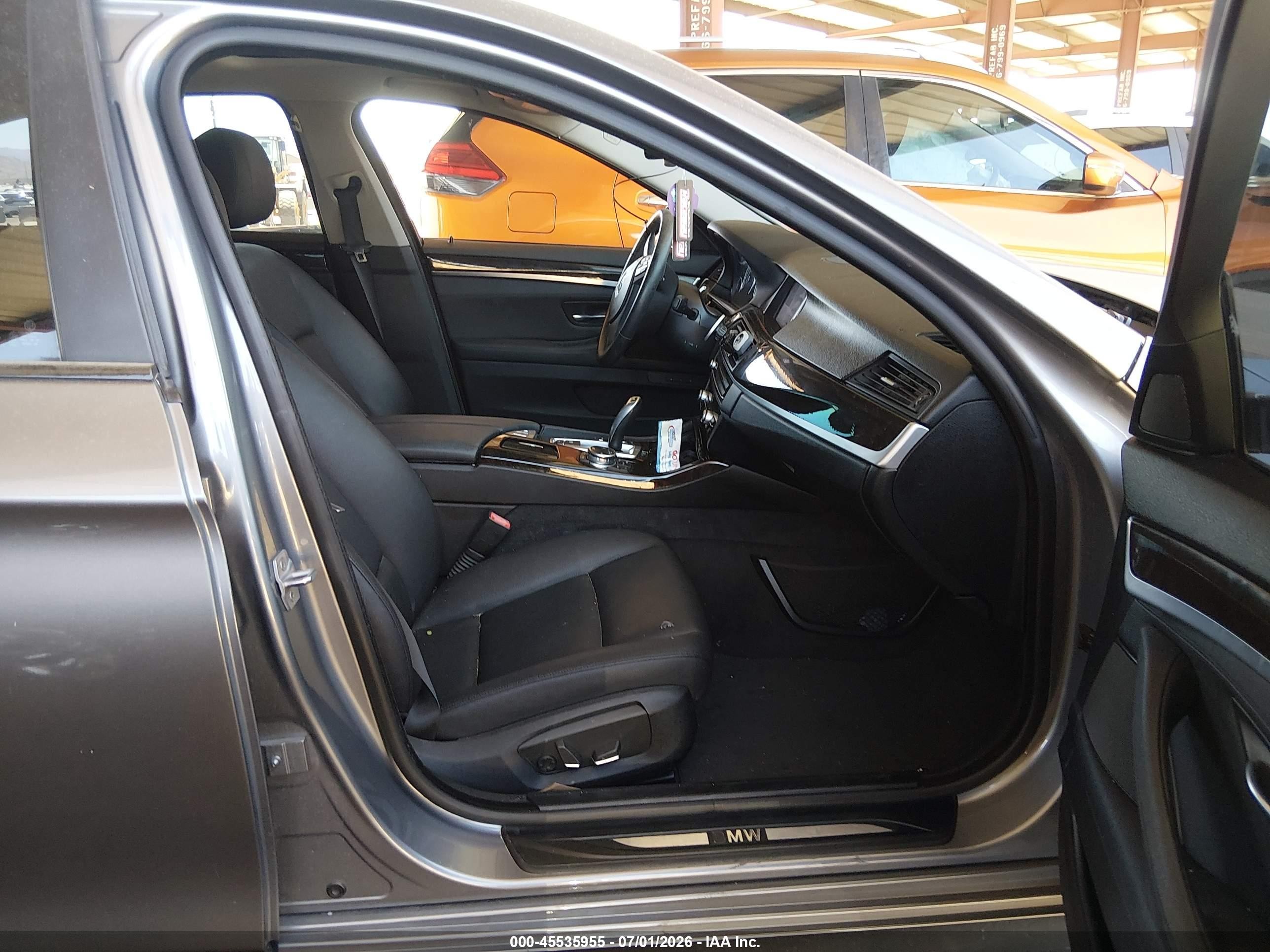 2014 Bmw 528i   Gray vin: WBA5A5C59ED506981