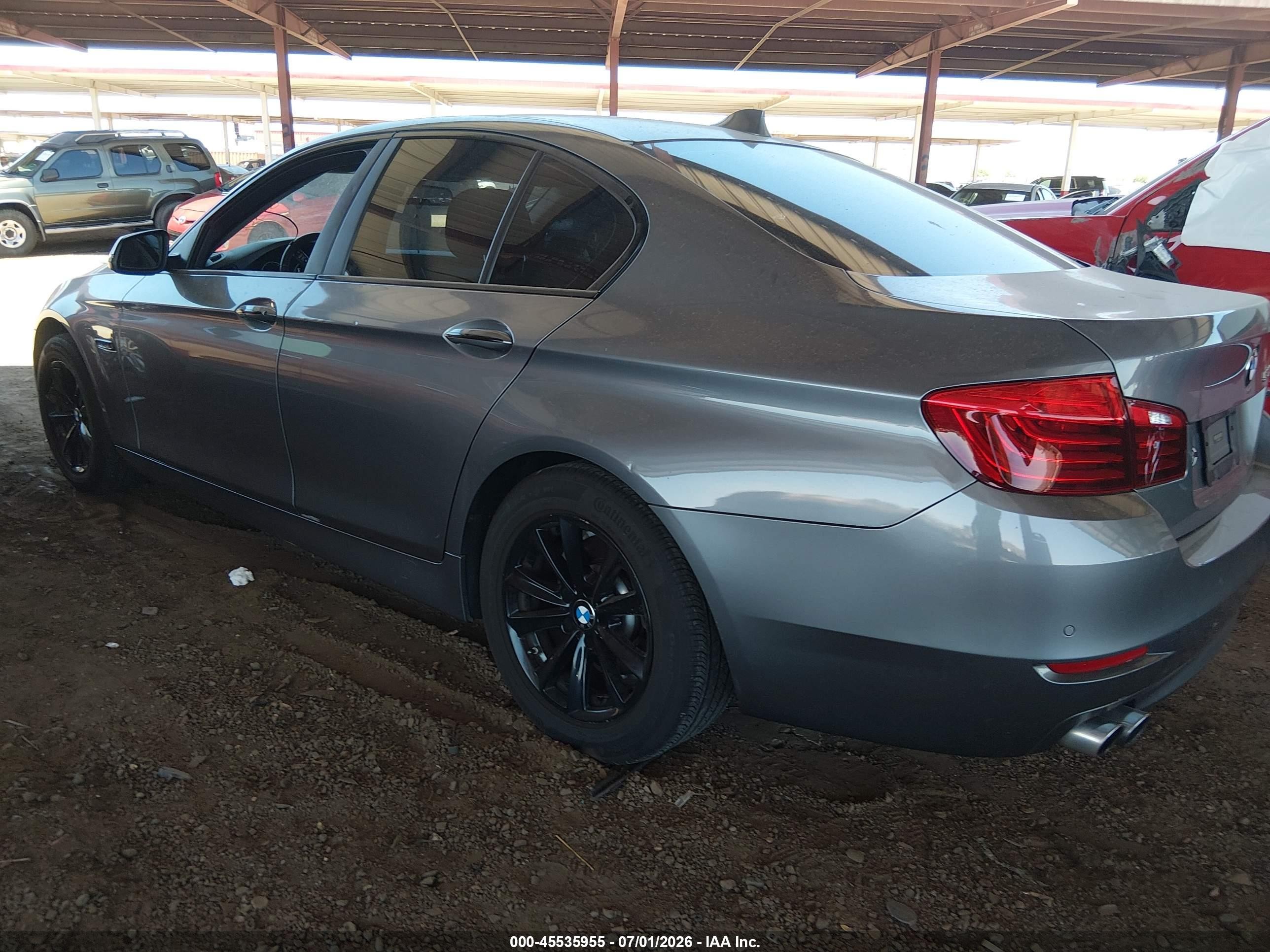 2014 Bmw 528i   Gray vin: WBA5A5C59ED506981