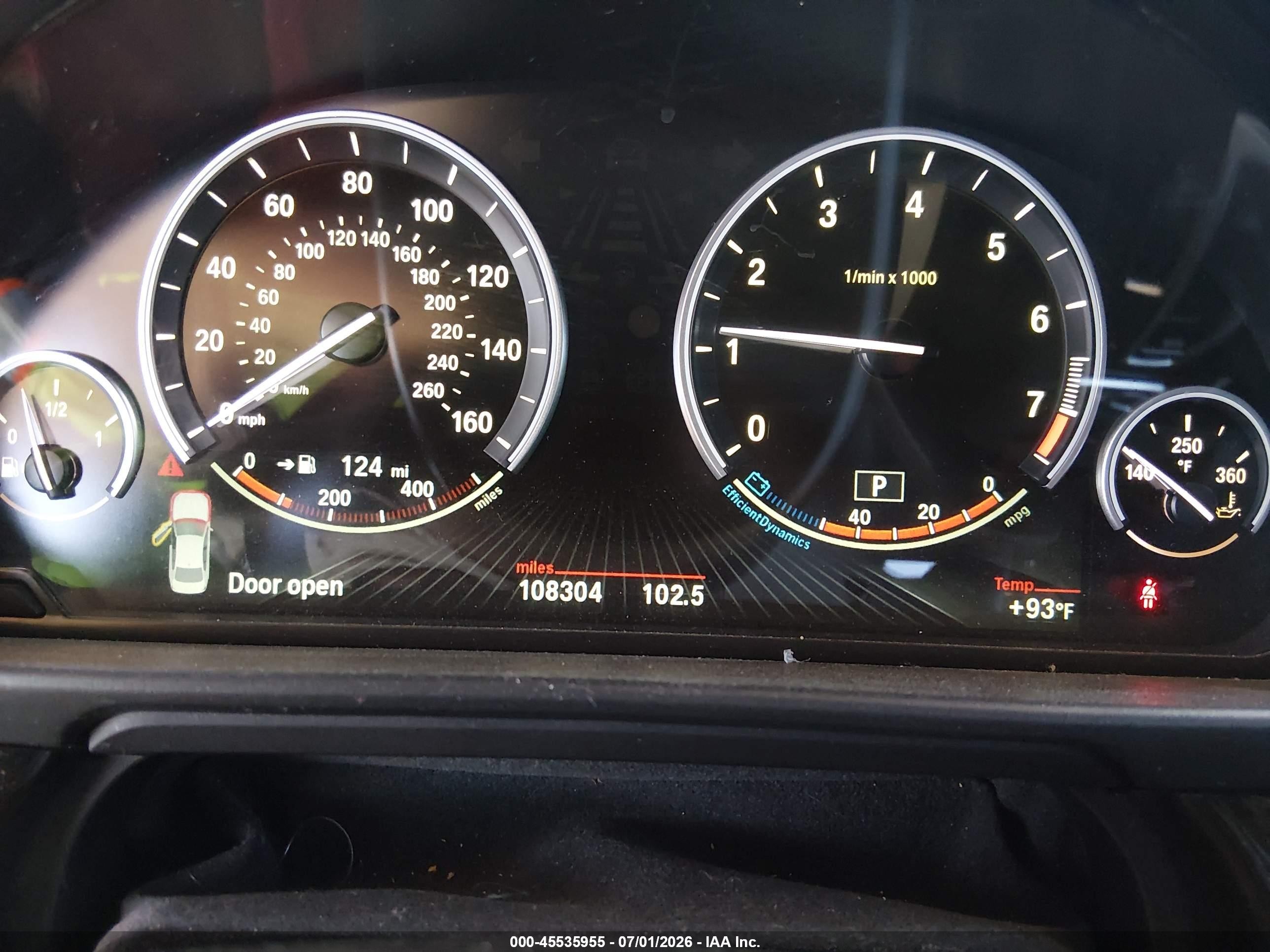 2014 Bmw 528i   Gray vin: WBA5A5C59ED506981