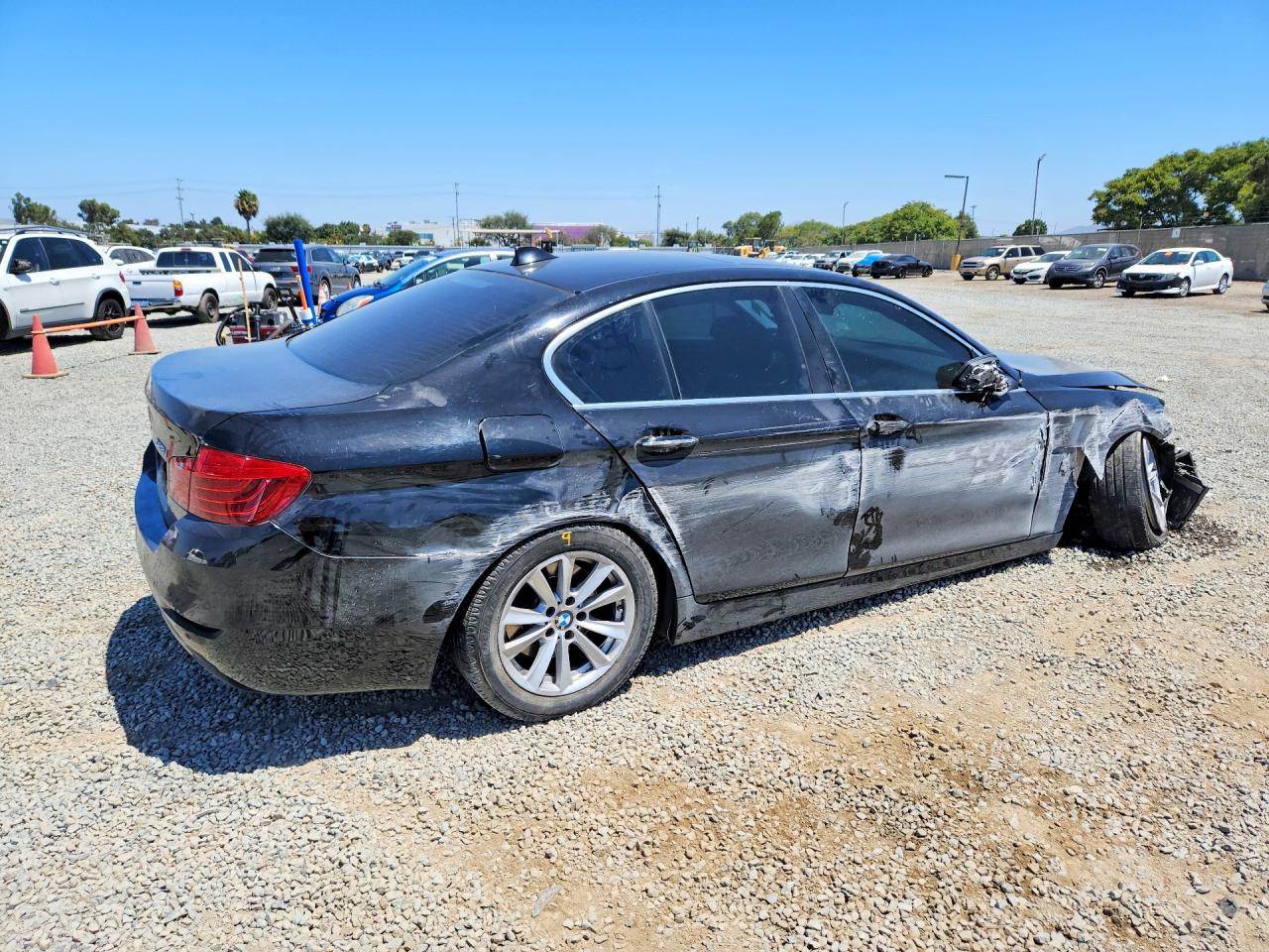 2014 Bmw 528 I Black vin: WBA5A5C59ED508603