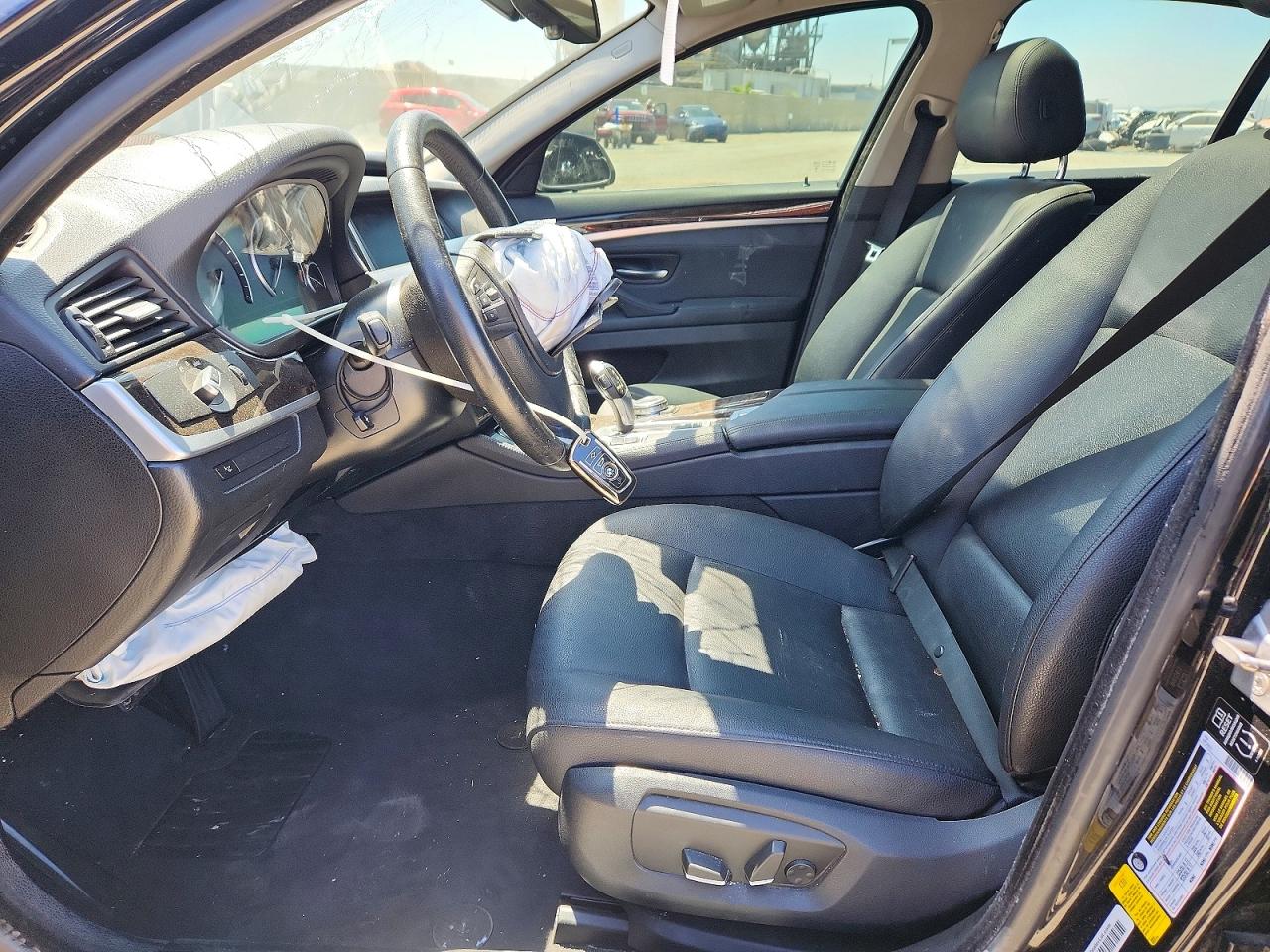 2014 Bmw 528 I Black vin: WBA5A5C59ED508603