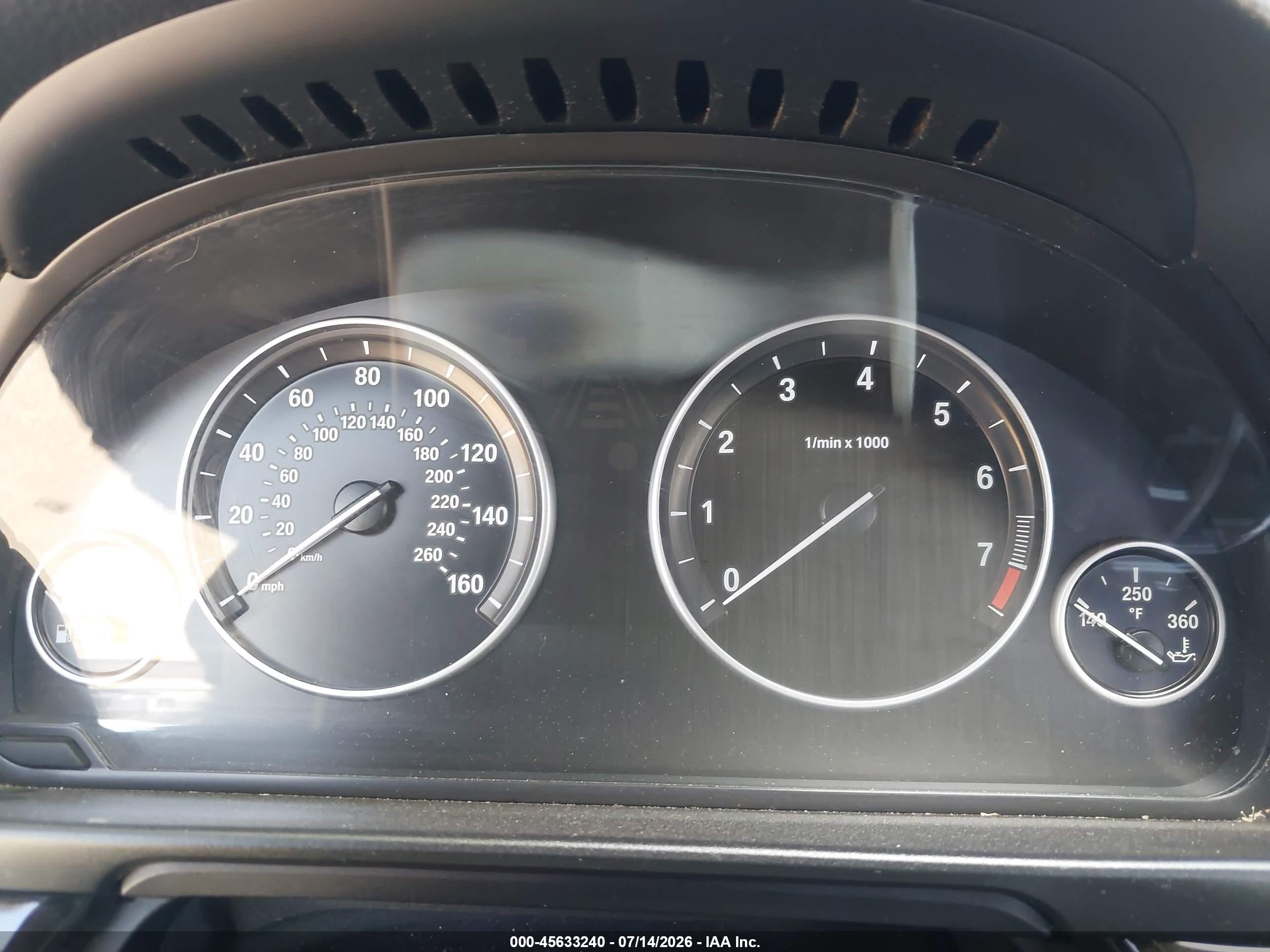 2014 Bmw 528i   Черный vin: WBA5A5C59ED510450