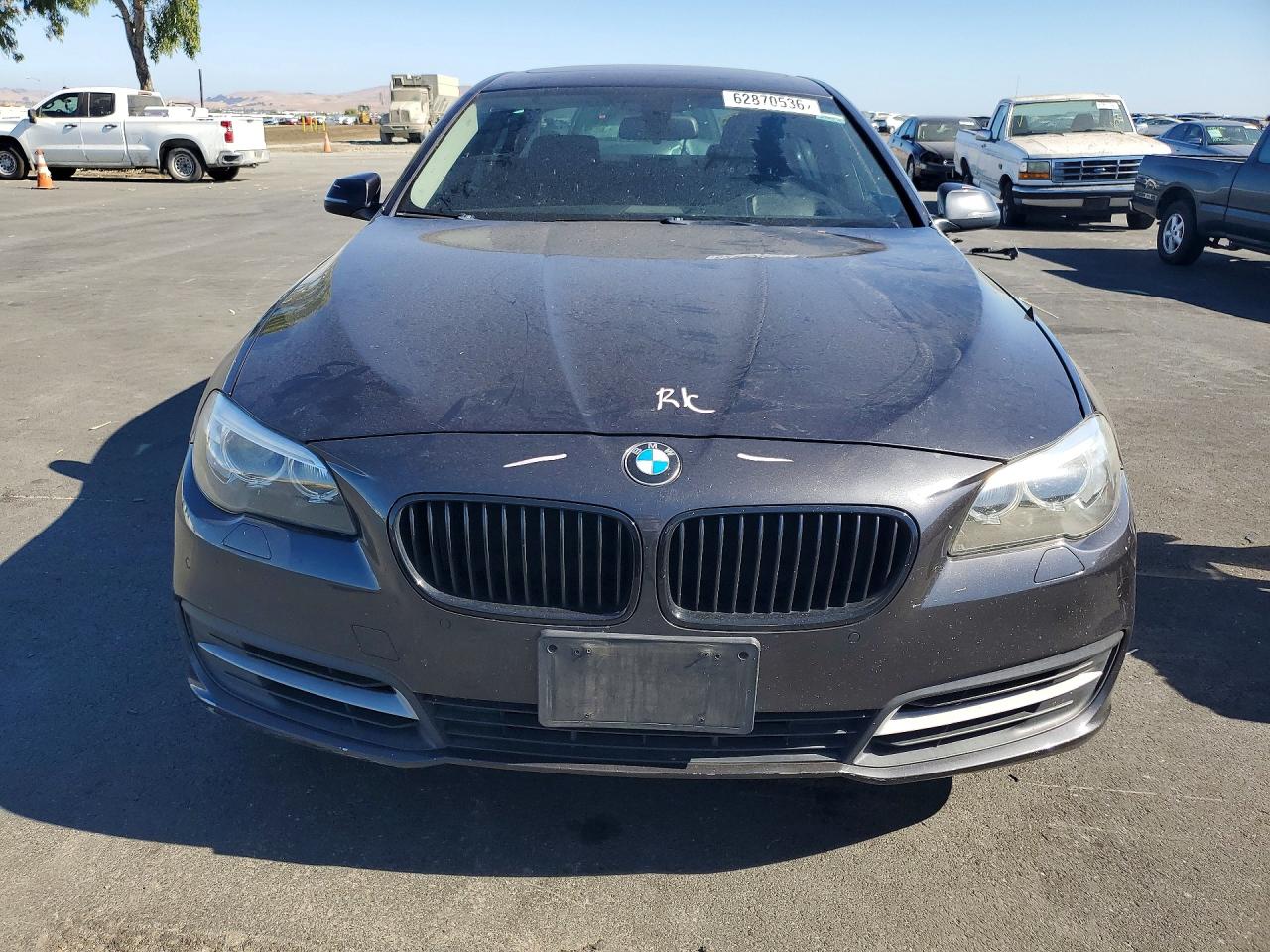 2014 Bmw 528 I Charcoal vin: WBA5A5C59ED512327