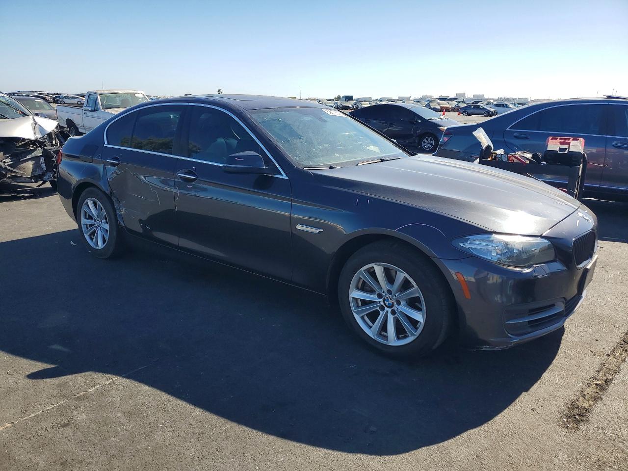 2014 Bmw 528 I Charcoal vin: WBA5A5C59ED512327