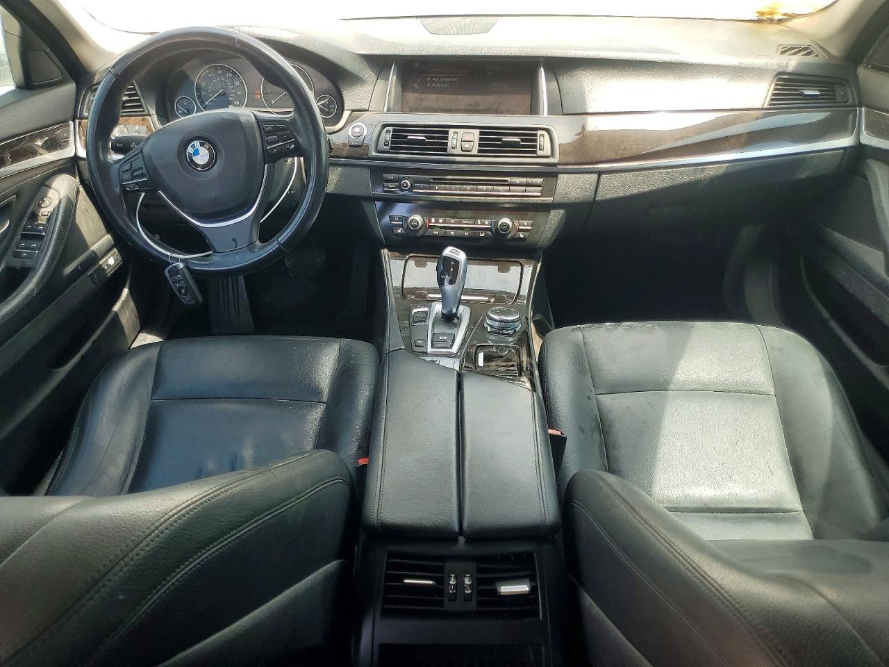 2015 Bmw 528 I White vin: WBA5A5C59FD515830