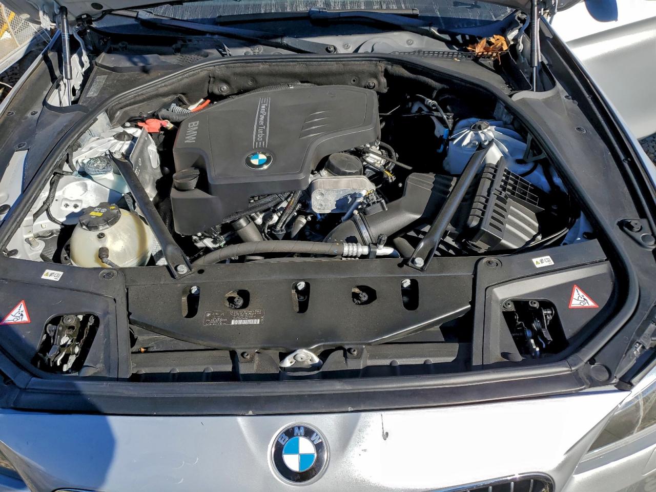 2015 Bmw 528 I Silver vin: WBA5A5C59FD517089