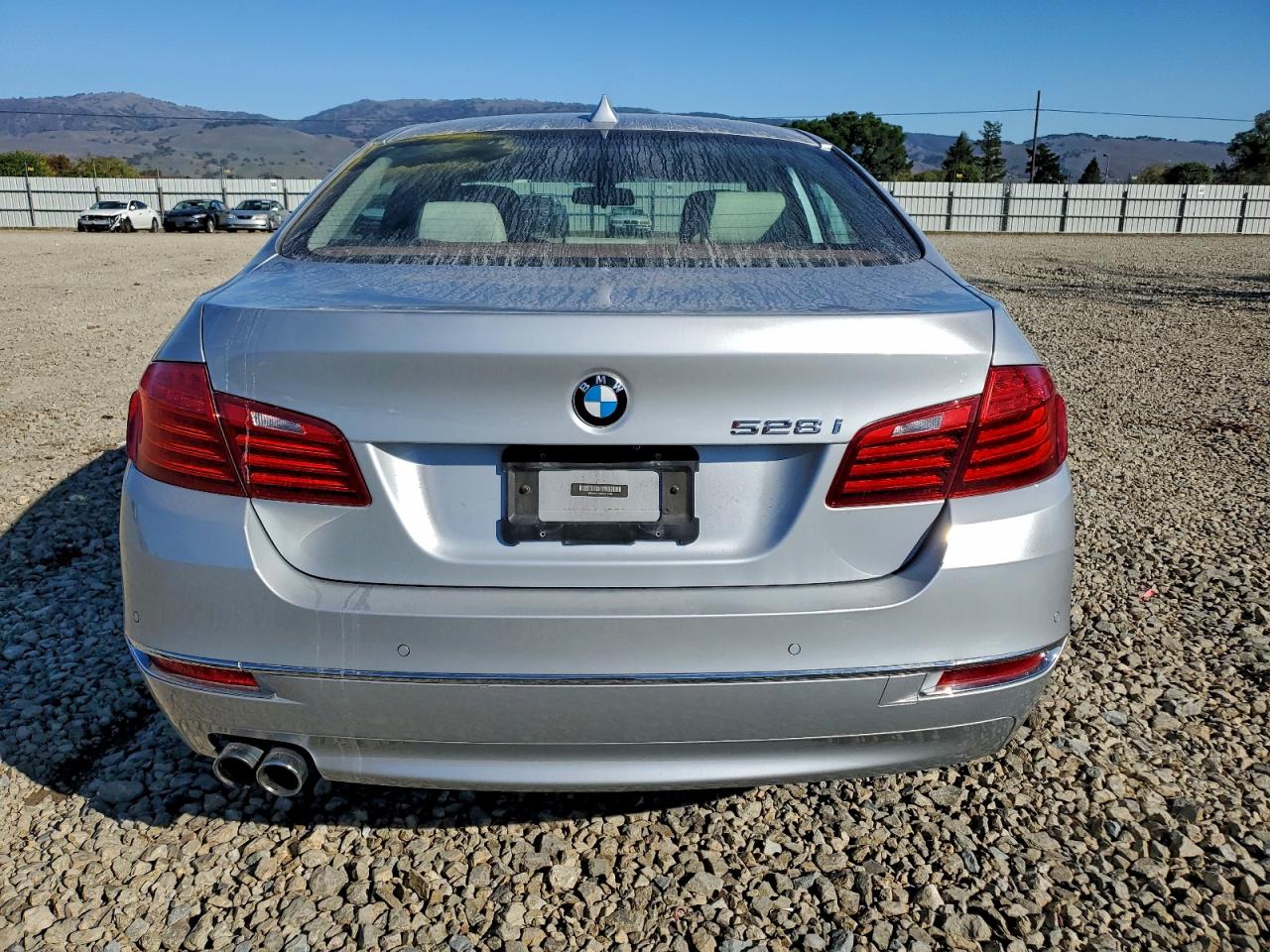2015 Bmw 528 I Silver vin: WBA5A5C59FD517089