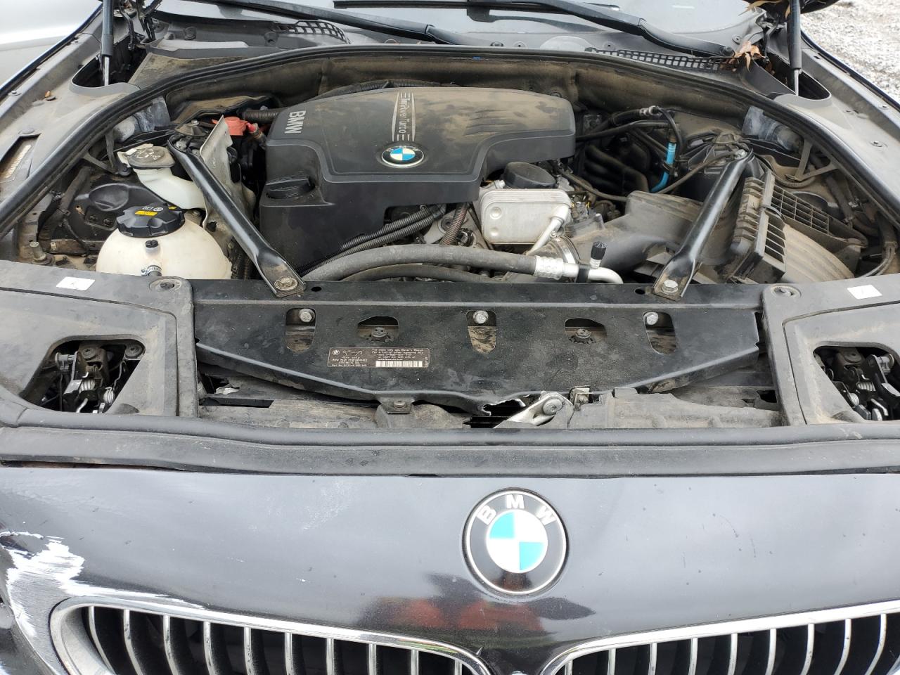 2015 Bmw 528 I Charcoal vin: WBA5A5C59FD518789