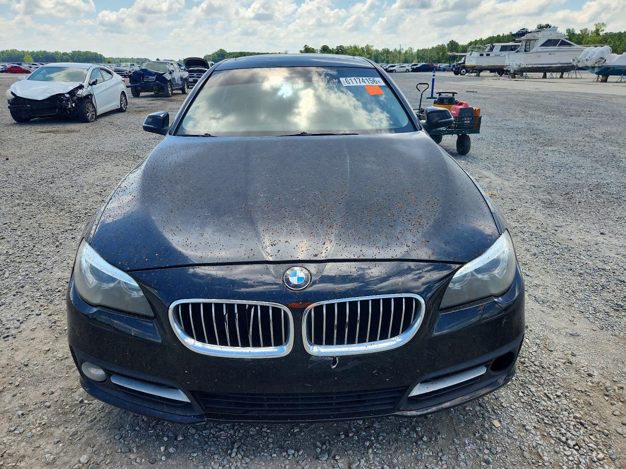 2015 Bmw 528 I Black vin: WBA5A5C59FD519103