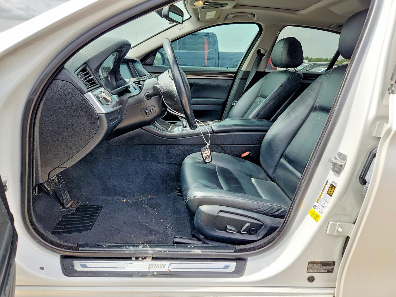 2015 Bmw 528 I White vin: WBA5A5C59FD519778