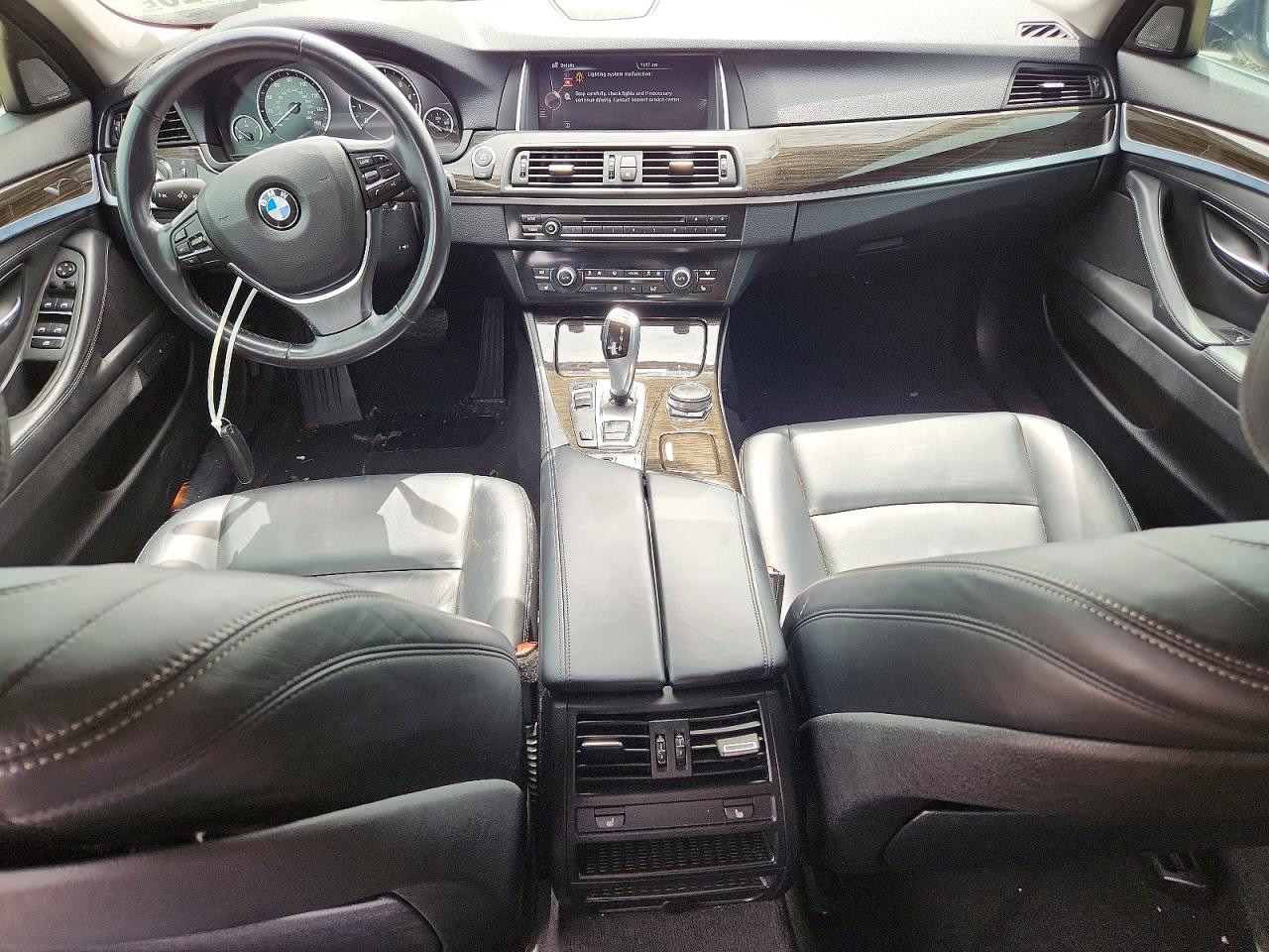 2015 Bmw 528 I White vin: WBA5A5C59FD519778