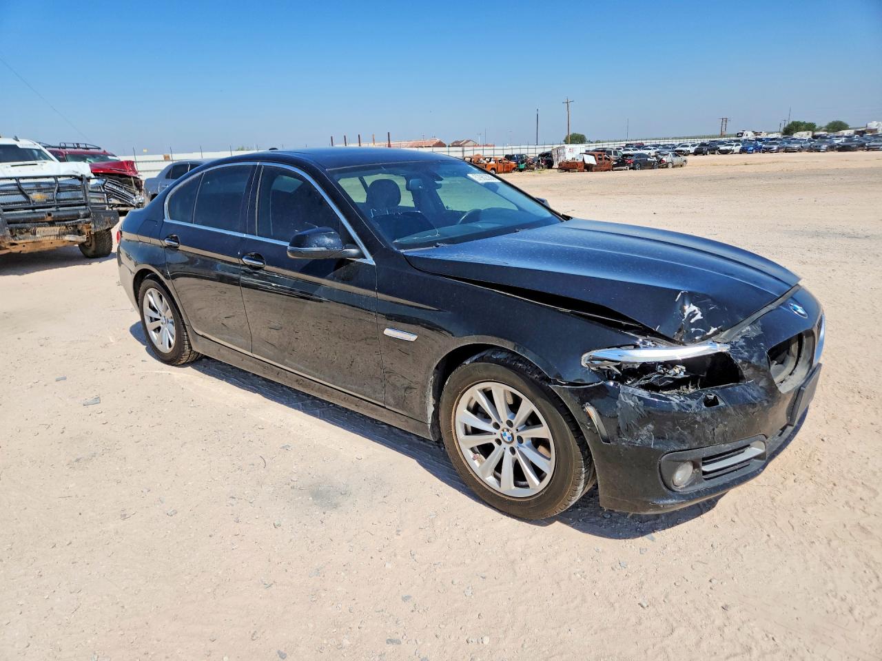 2015 Bmw 528 I Black vin: WBA5A5C59FD520610