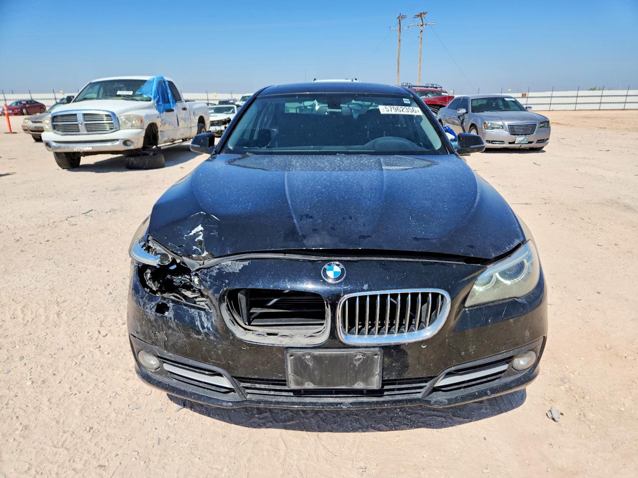 2015 Bmw 528 I Black vin: WBA5A5C59FD520610
