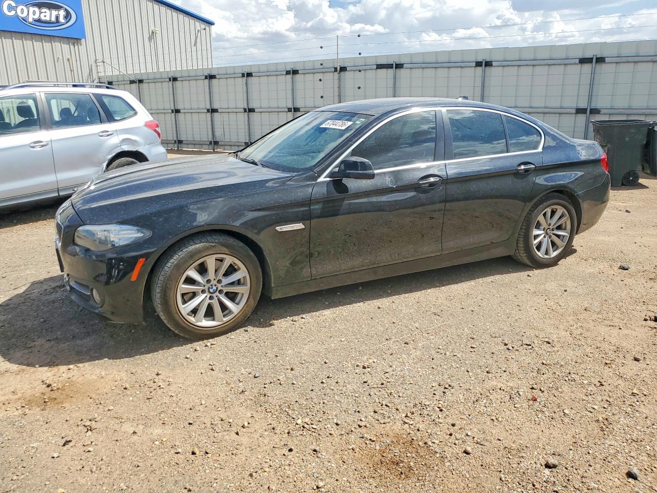 2015 Bmw 528 I Черный vin: WBA5A5C59FD520610