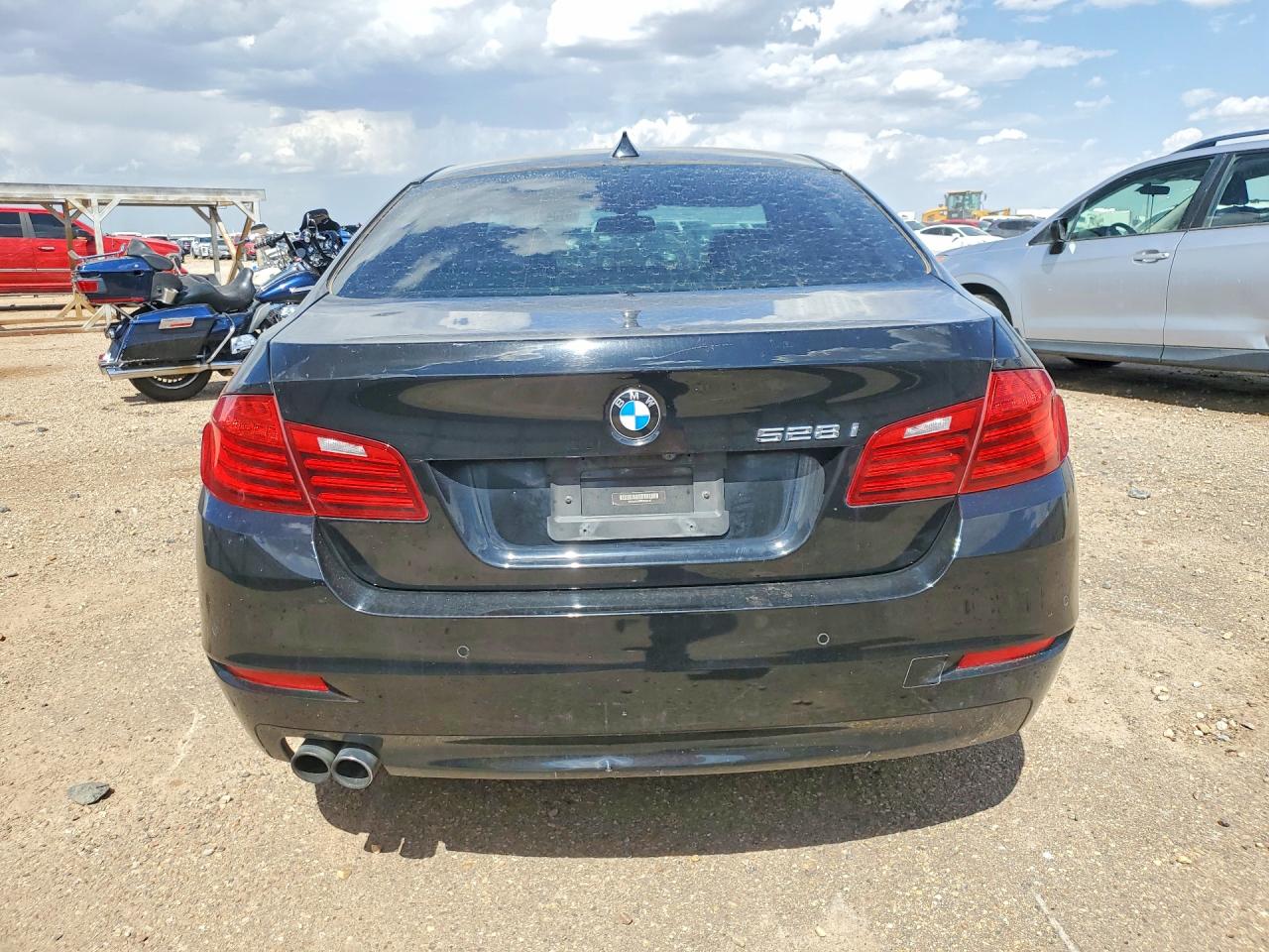 2015 Bmw 528 I Черный vin: WBA5A5C59FD520610
