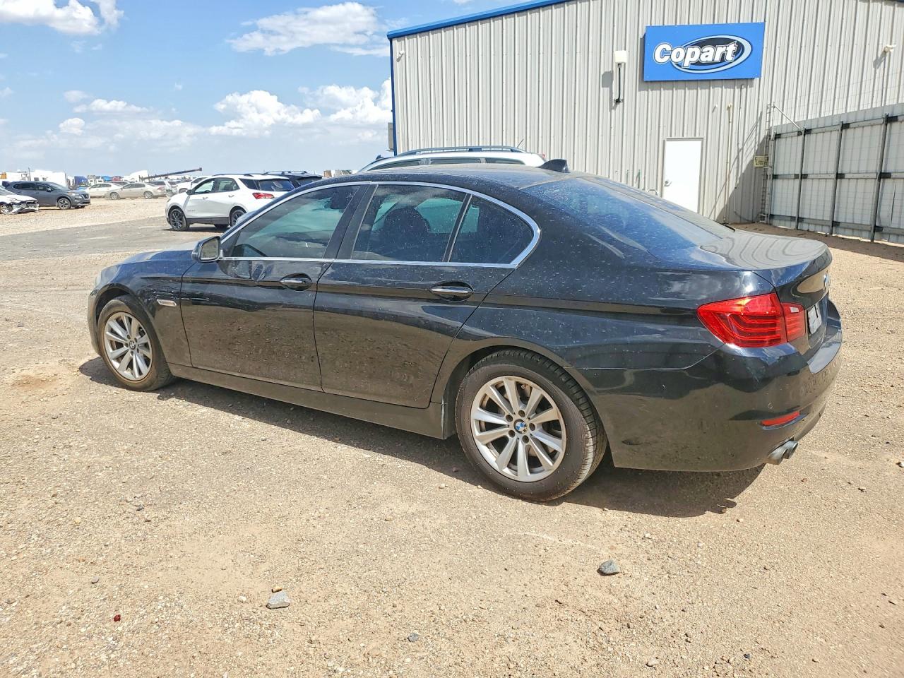 2015 Bmw 528 I Черный vin: WBA5A5C59FD520610