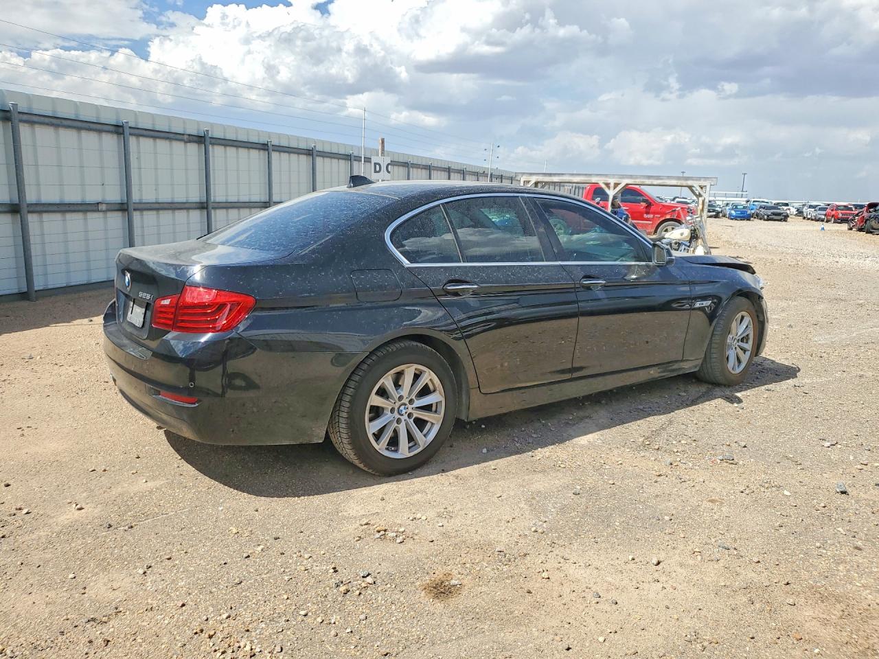 2015 Bmw 528 I Черный vin: WBA5A5C59FD520610