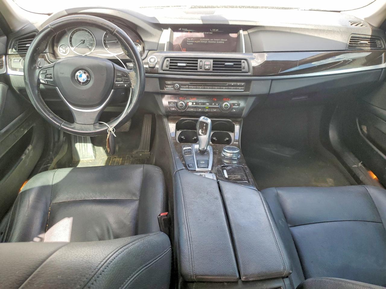 2015 Bmw 528 I Черный vin: WBA5A5C59FD520610