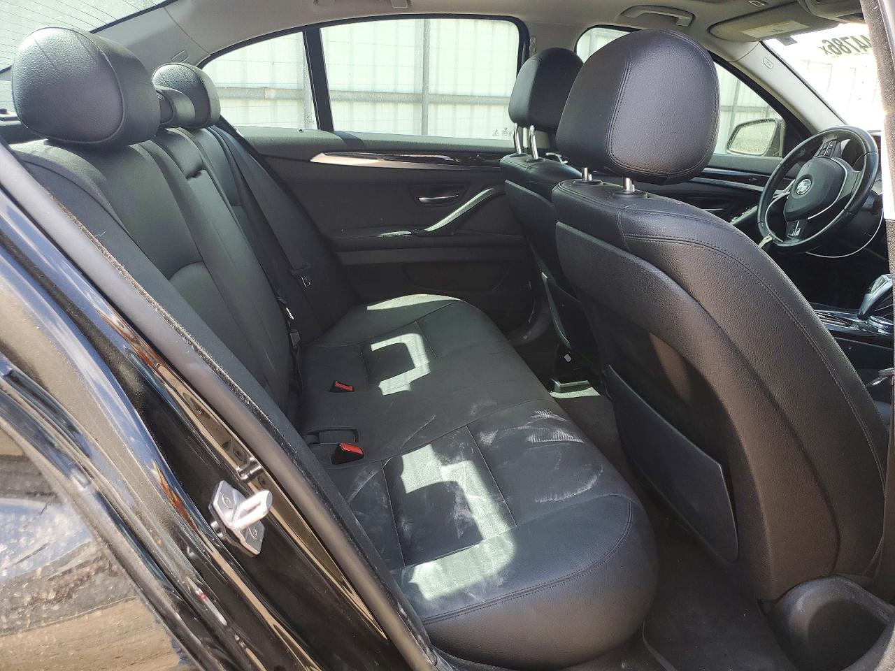 2015 Bmw 528 I Черный vin: WBA5A5C59FD520610