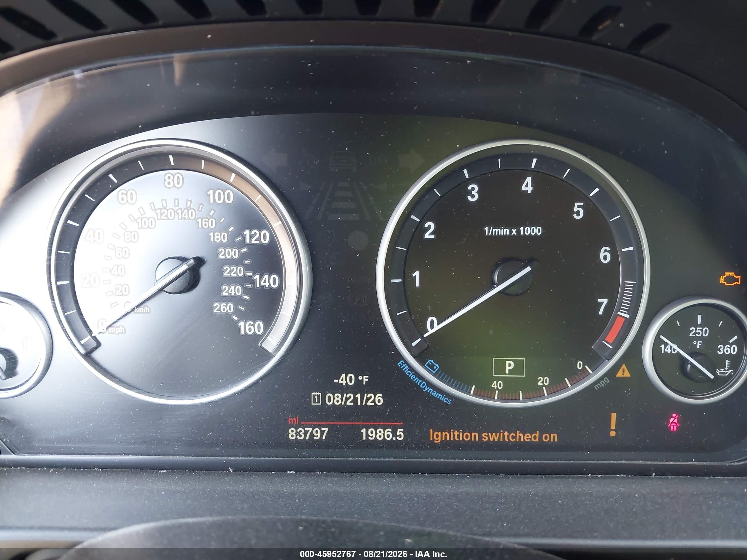 2015 Bmw 528i   Black vin: WBA5A5C59FD521465