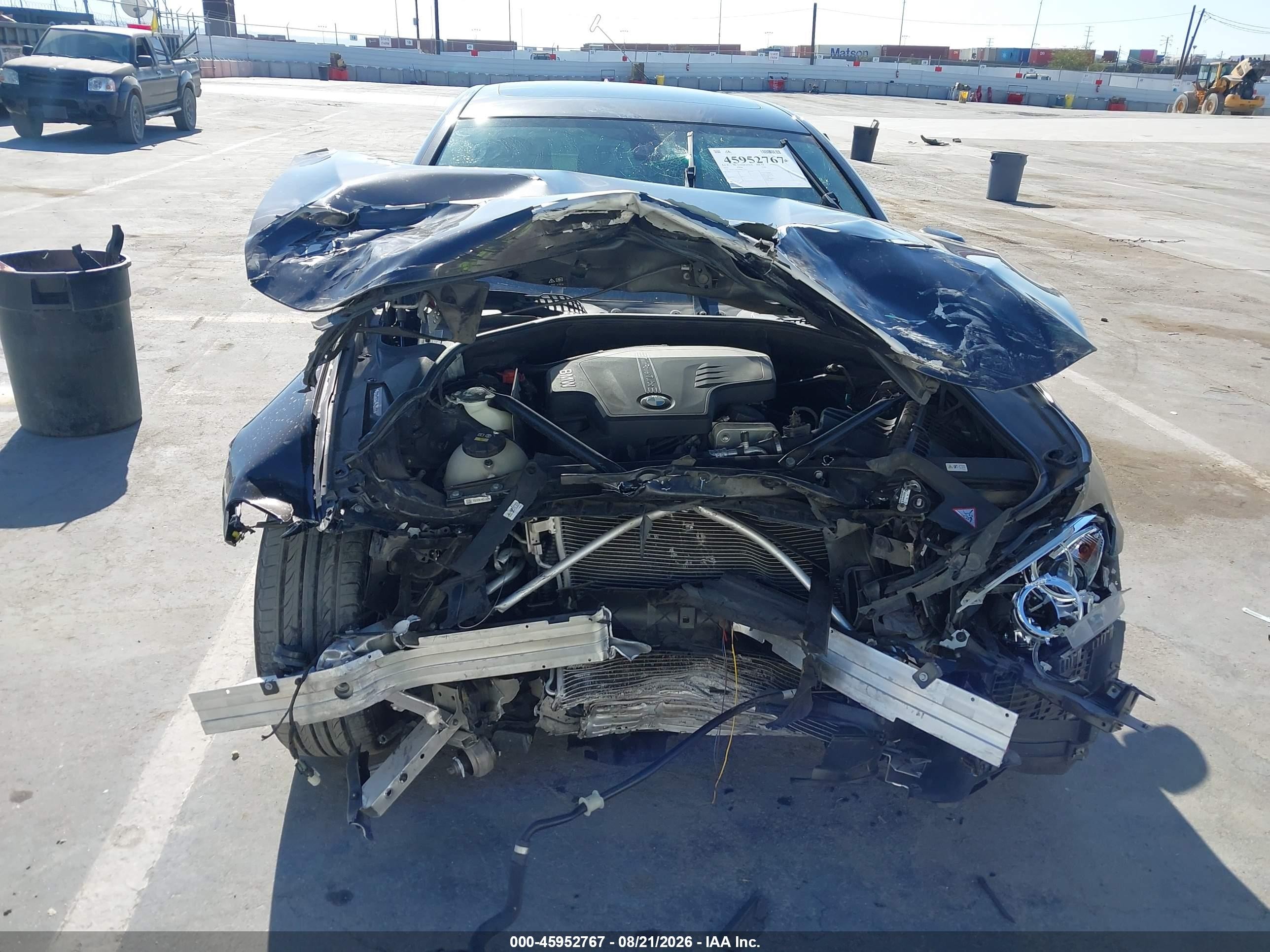 2015 Bmw 528i   Black vin: WBA5A5C59FD521465
