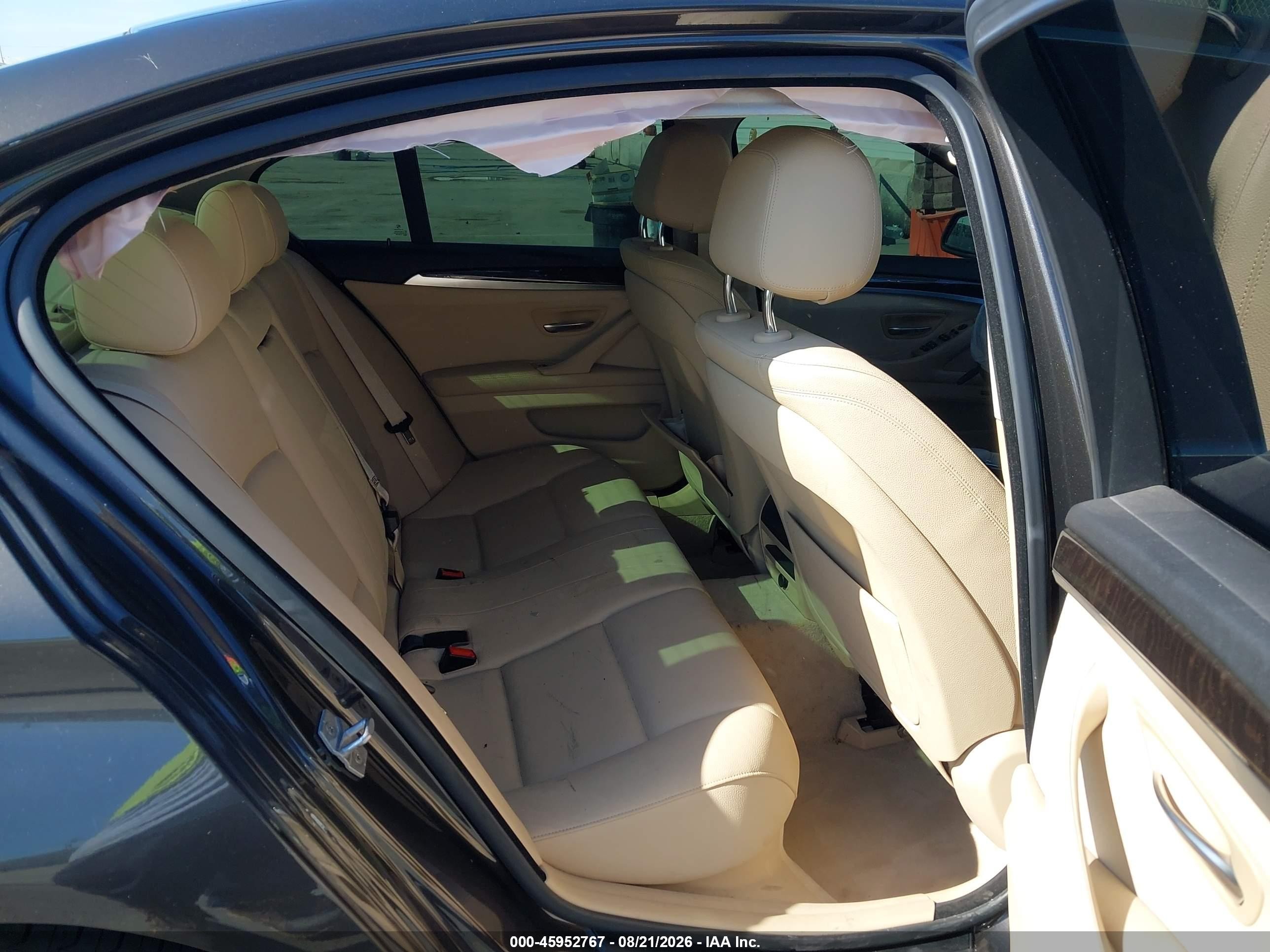 2015 Bmw 528i   Black vin: WBA5A5C59FD521465
