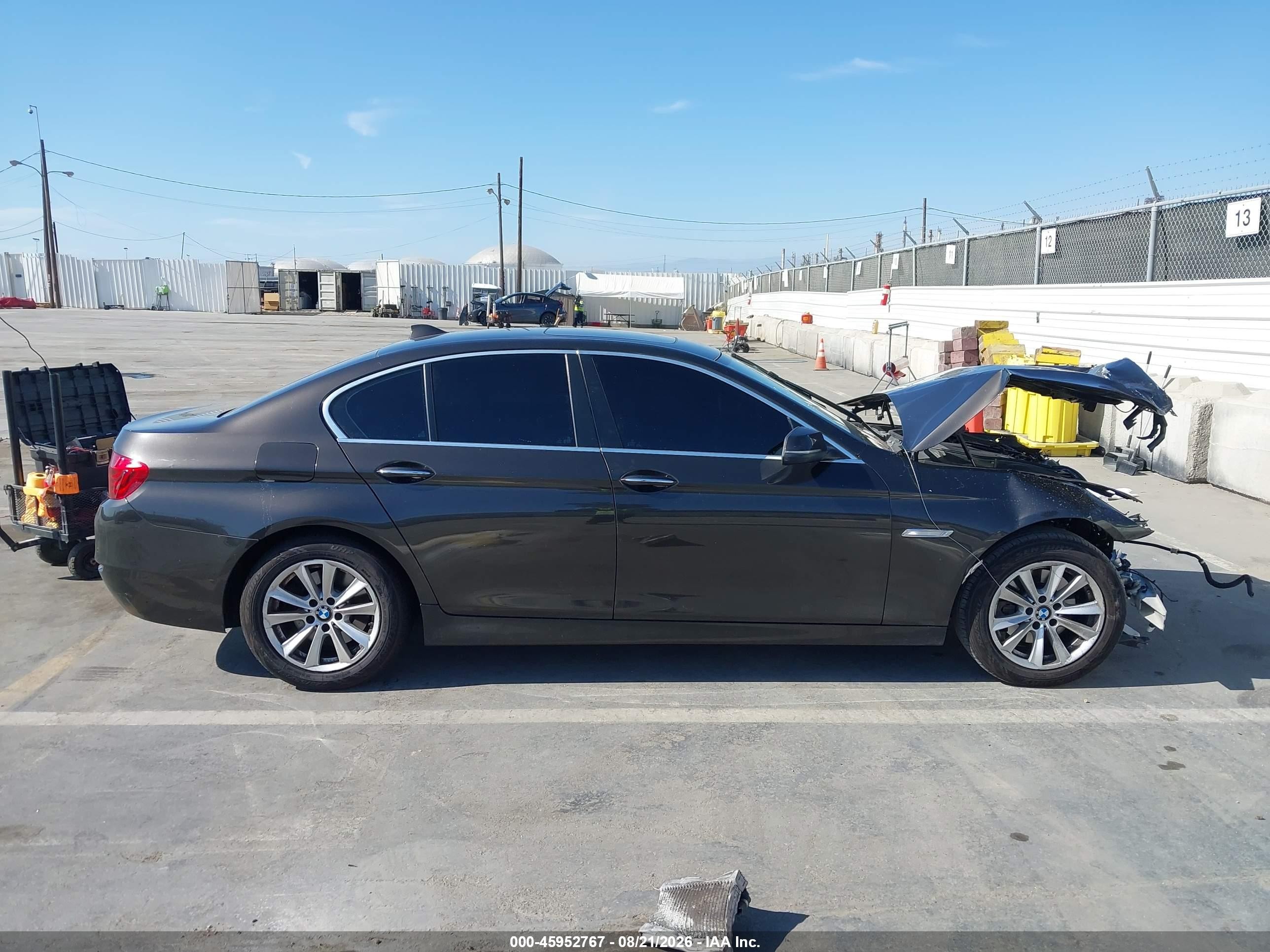 2015 Bmw 528i   Black vin: WBA5A5C59FD521465