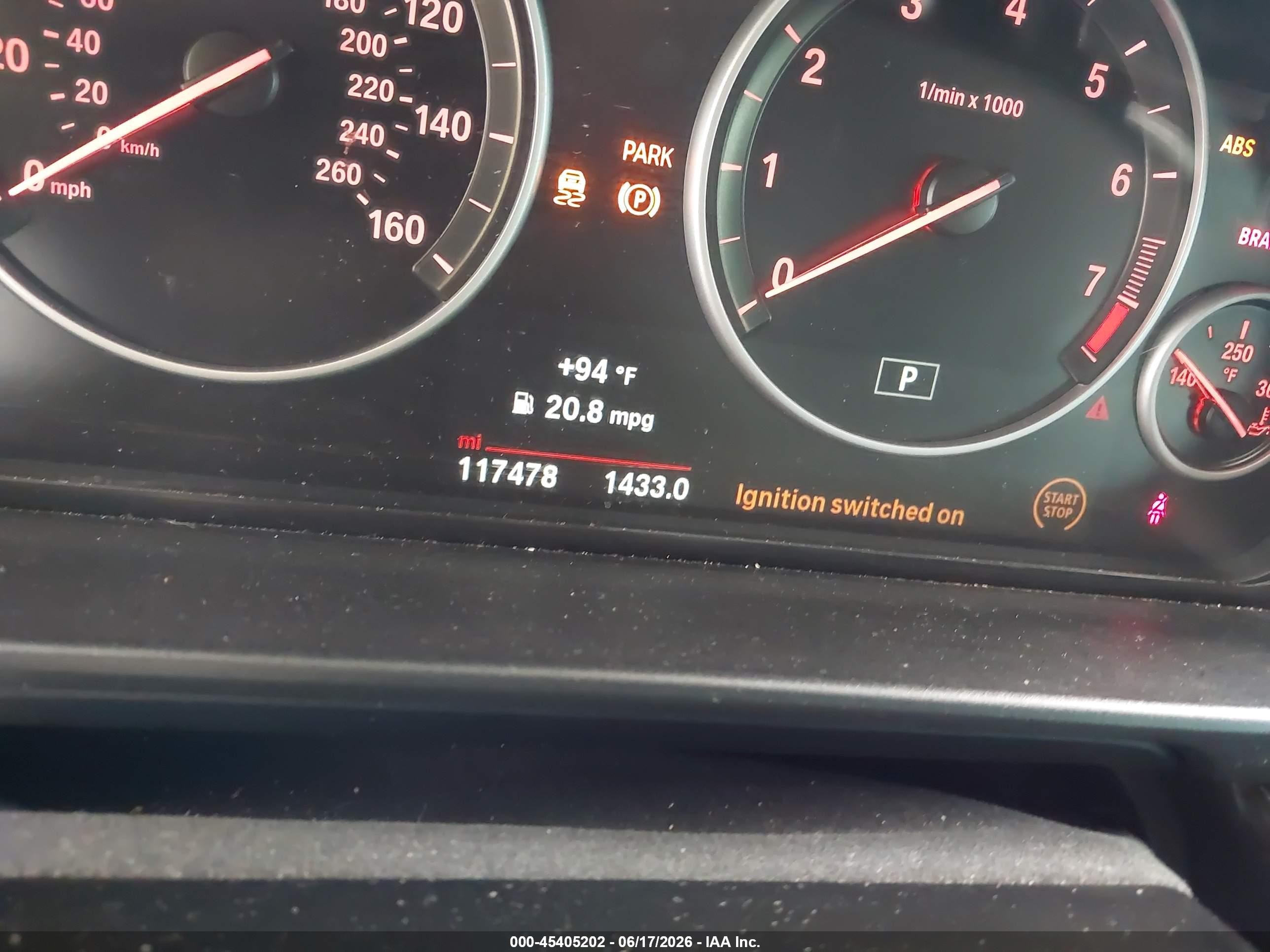 2015 Bmw 528i   Gray vin: WBA5A5C59FD522812