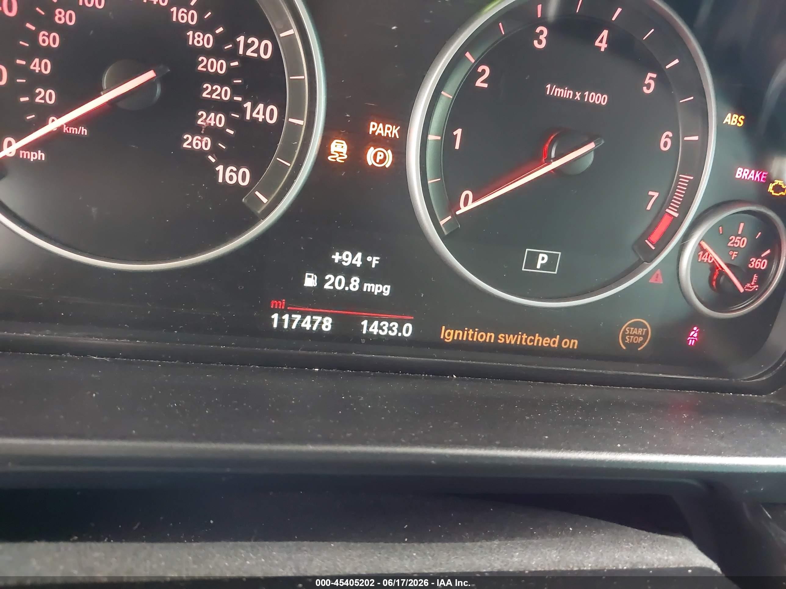2015 Bmw 528i   Gray vin: WBA5A5C59FD522812