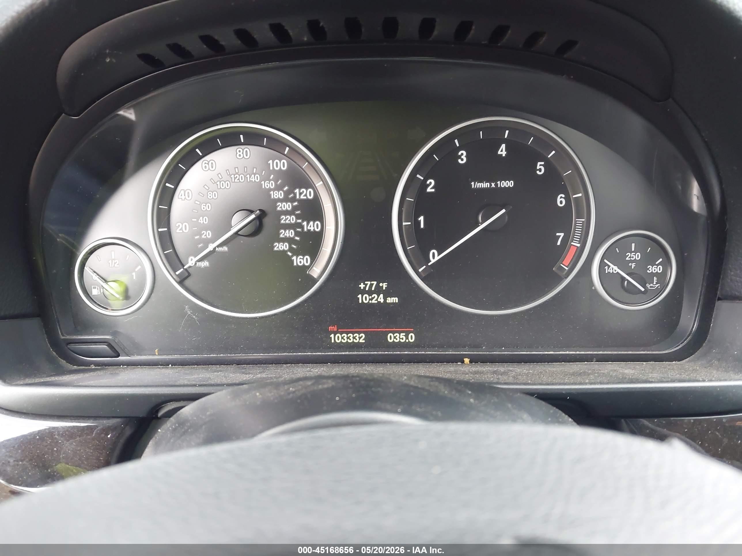 2014 Bmw 528i   Белый vin: WBA5A5C5XED501840