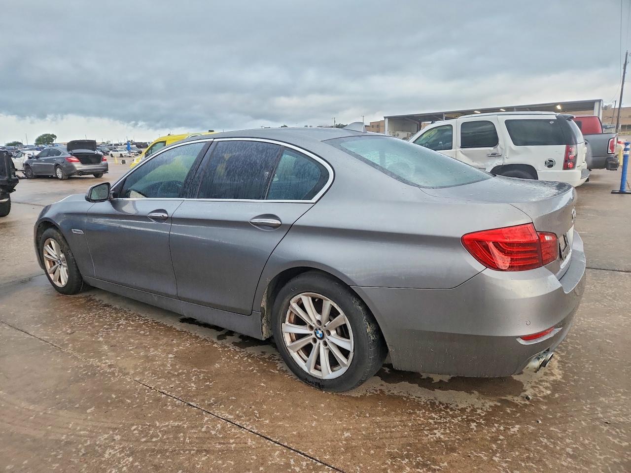 2014 Bmw 528 I Gray vin: WBA5A5C5XED502843