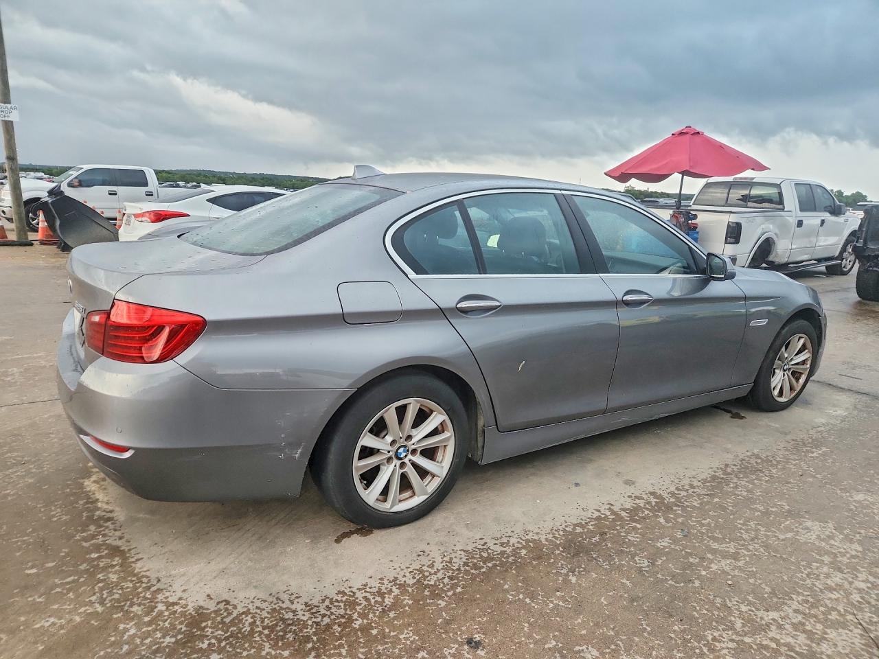 2014 Bmw 528 I Gray vin: WBA5A5C5XED502843