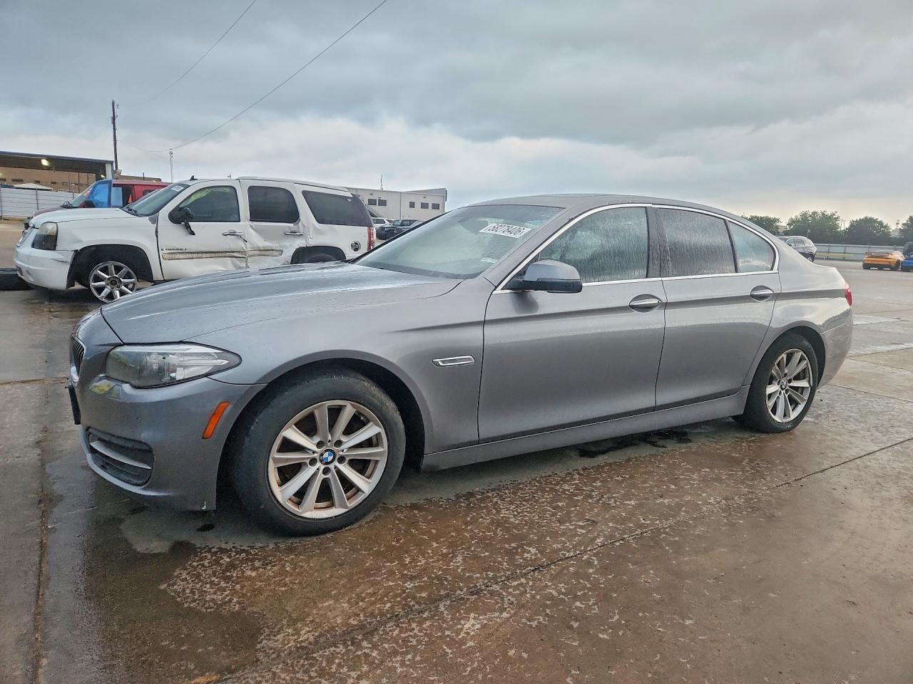 2014 Bmw 528 I Gray vin: WBA5A5C5XED502843