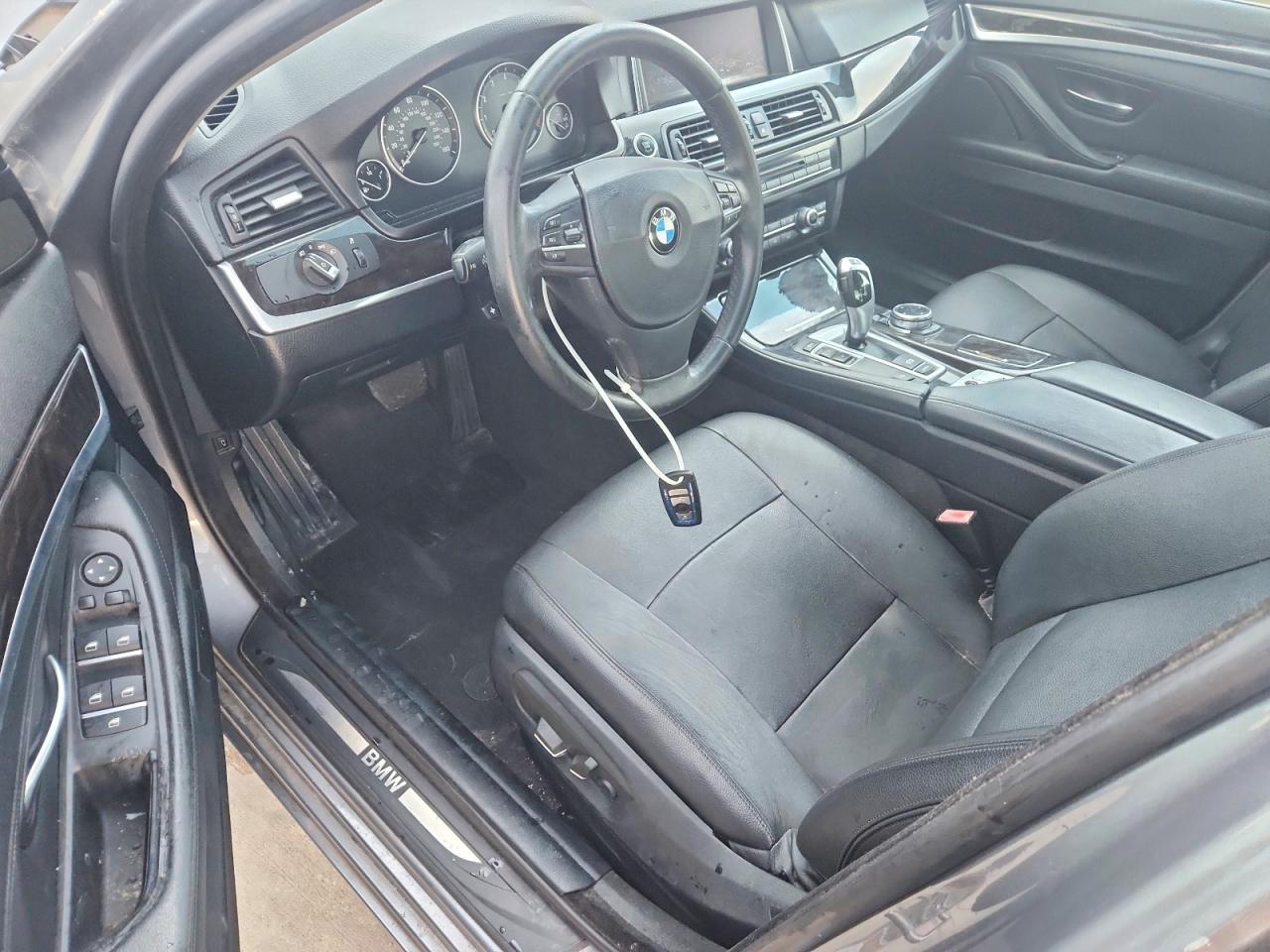 2014 Bmw 528 I Gray vin: WBA5A5C5XED502843