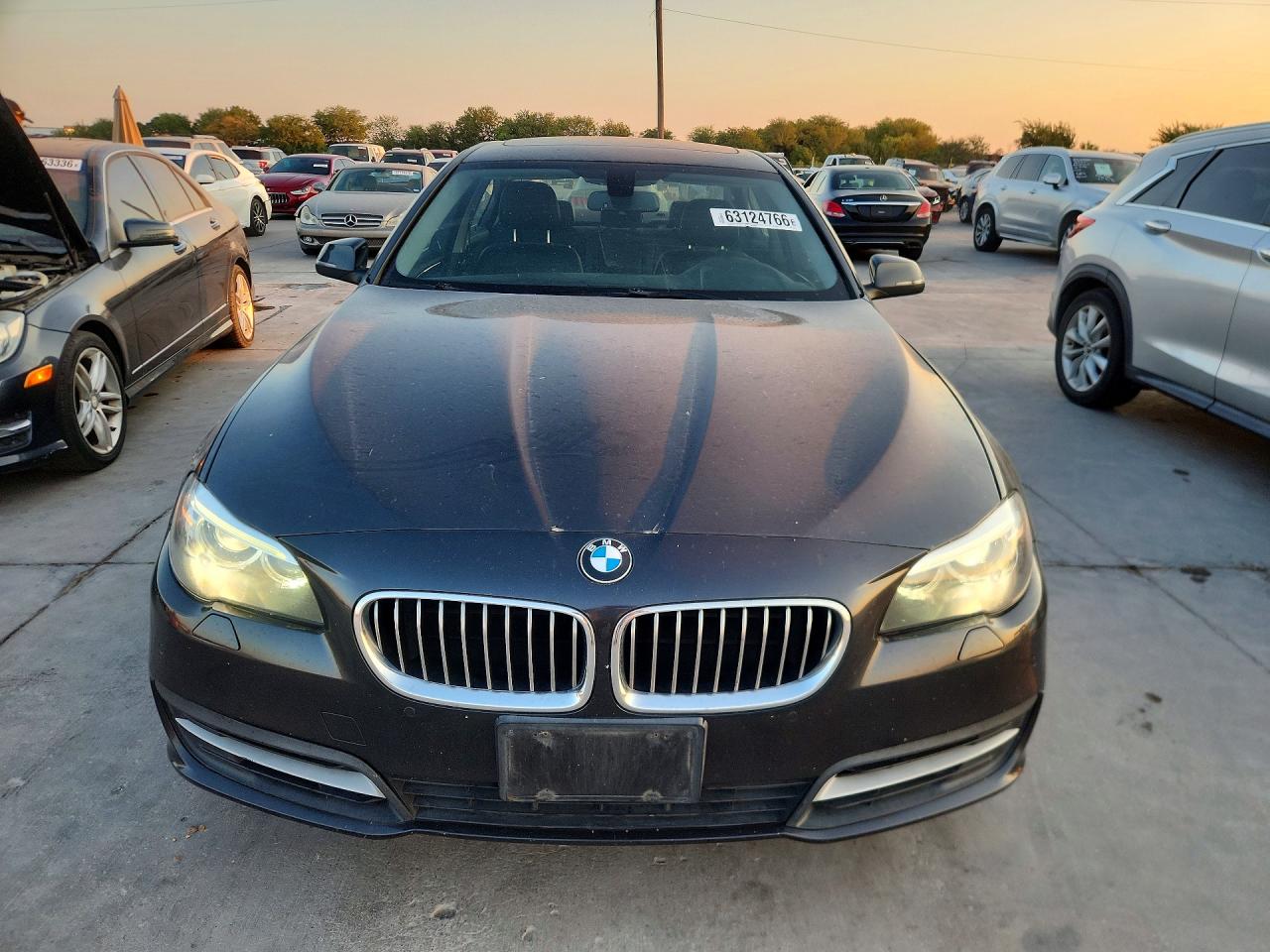 2014 Bmw 528 I Black vin: WBA5A5C5XED503183
