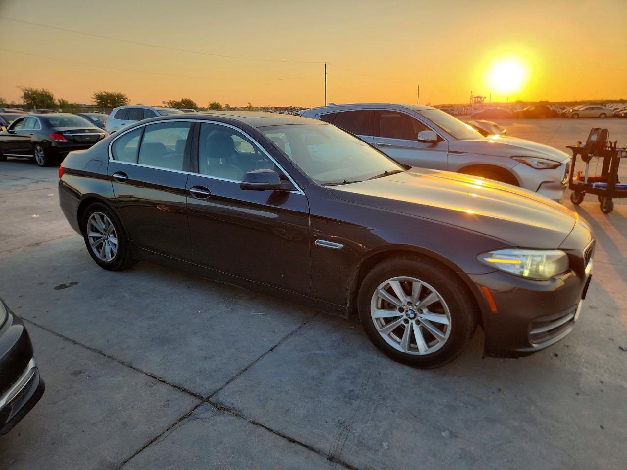 2014 Bmw 528 I Black vin: WBA5A5C5XED503183
