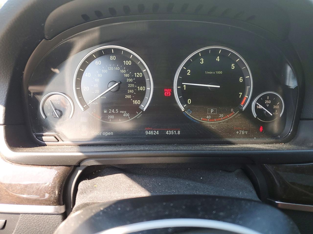 2014 Bmw 528 I White vin: WBA5A5C5XED510117