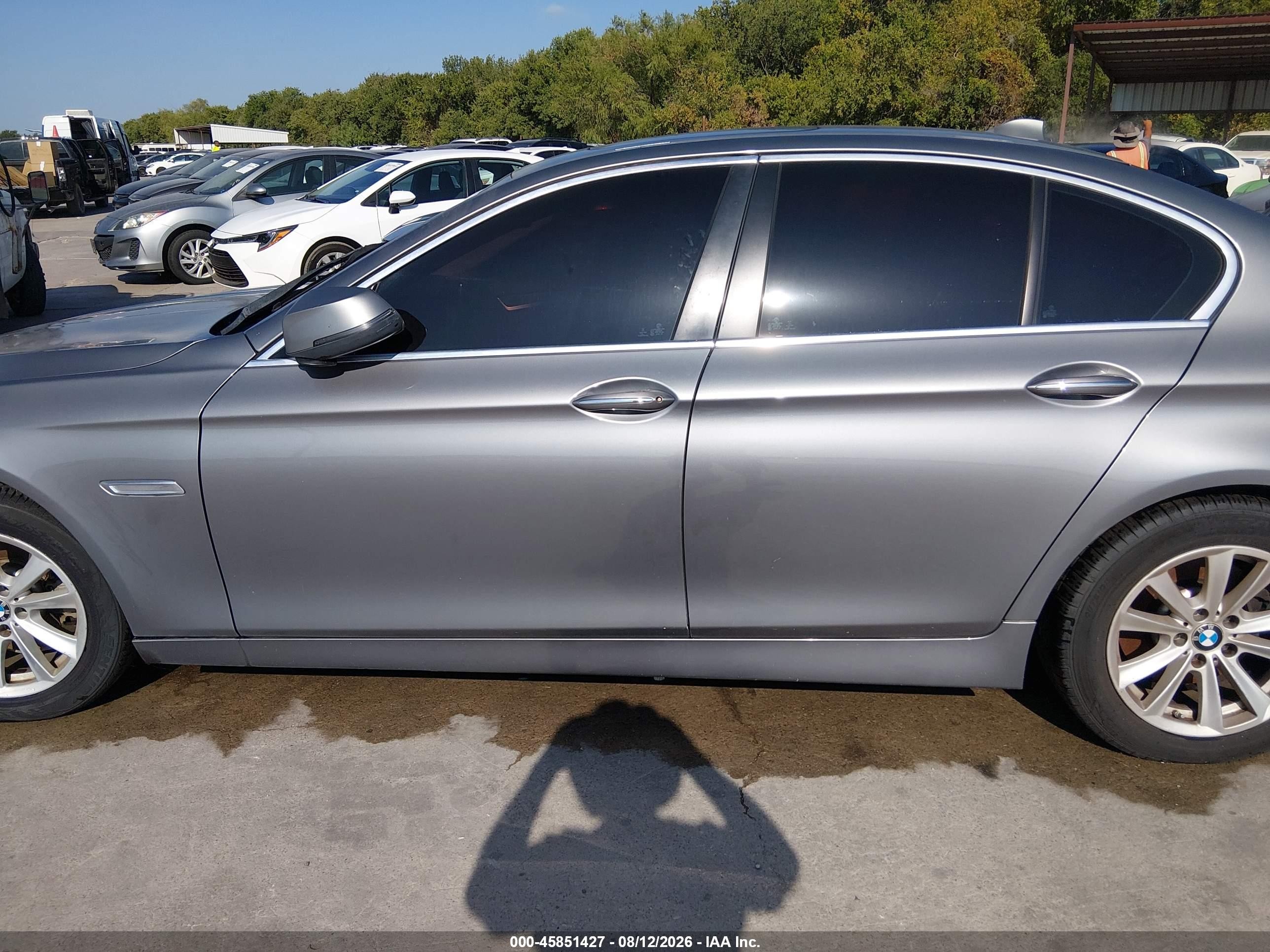 2014 Bmw 528i   Серый vin: WBA5A5C5XED511655