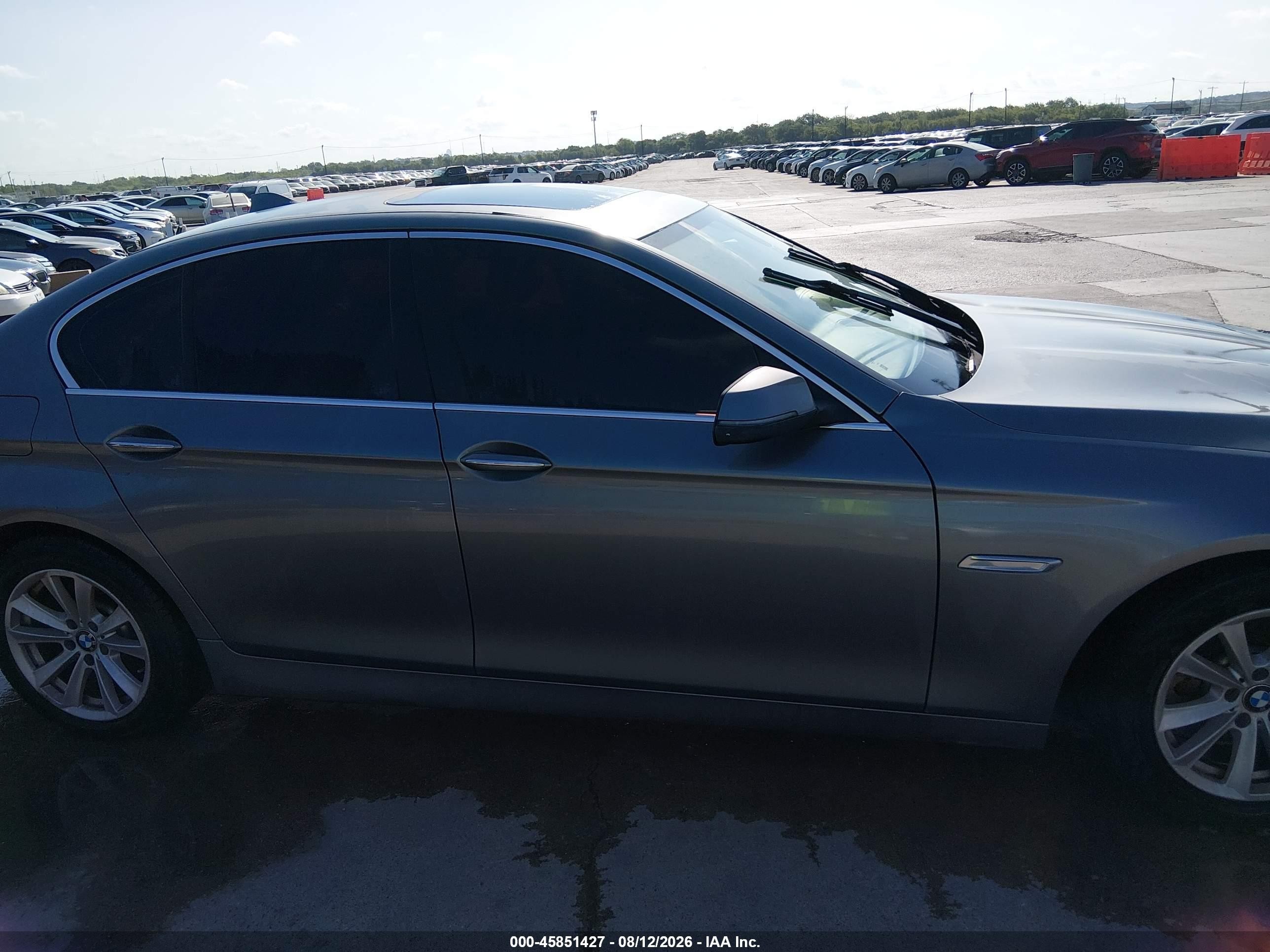2014 Bmw 528i   Серый vin: WBA5A5C5XED511655