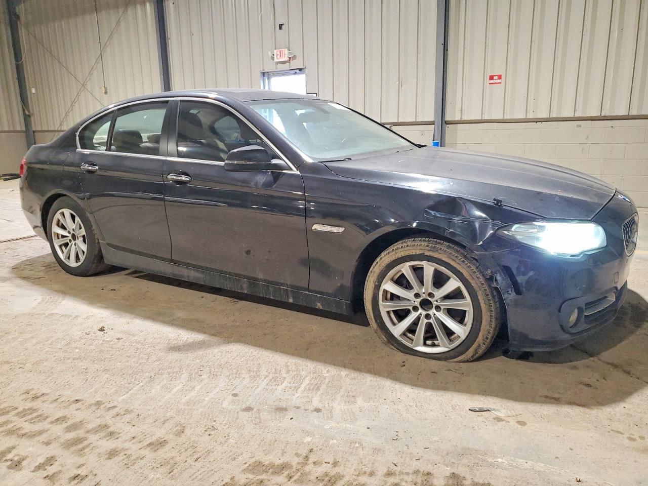 2015 Bmw 528 I Black vin: WBA5A5C5XFD518414