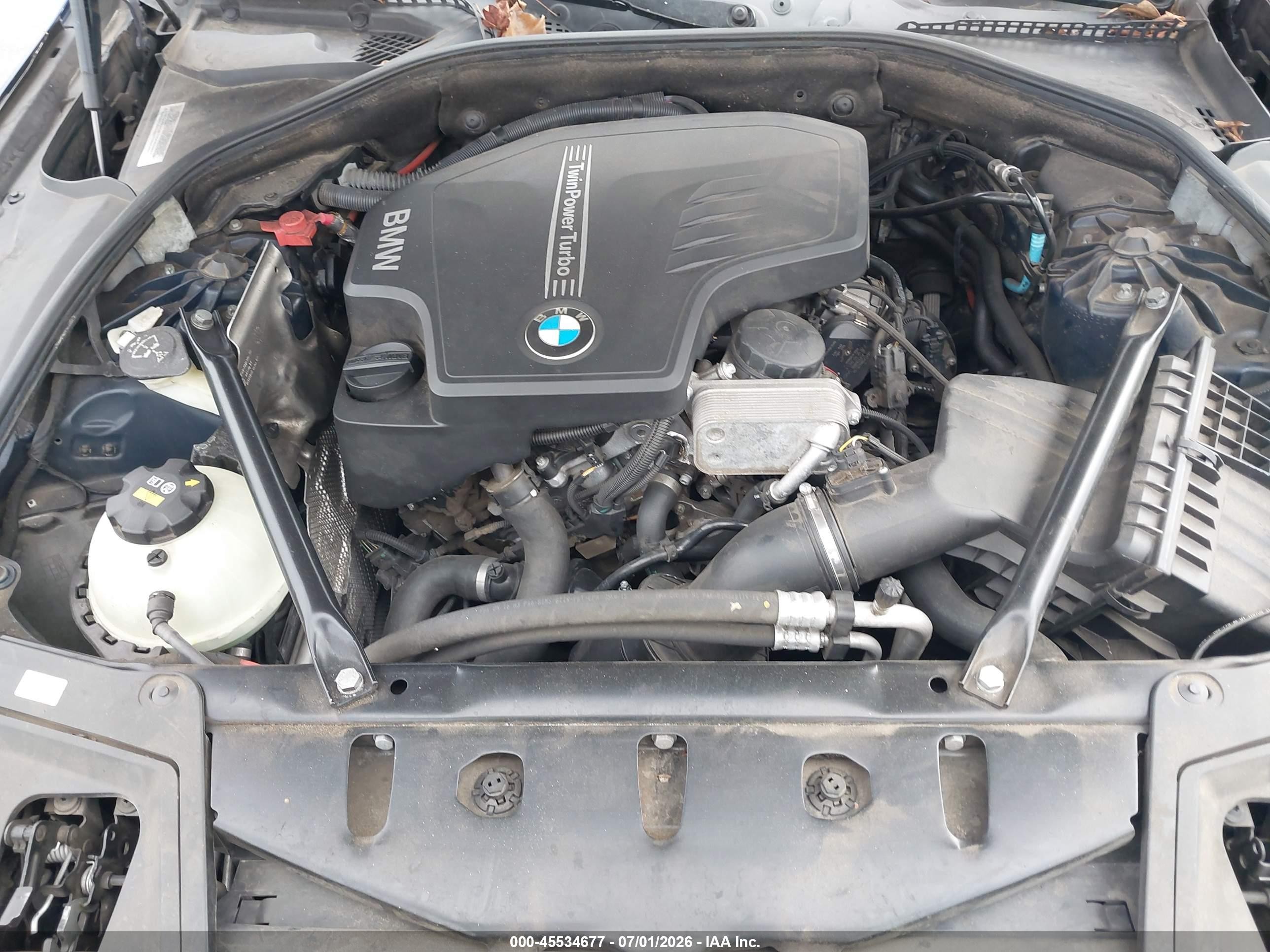 2015 Bmw 528i   Blue vin: WBA5A5C5XFD521670