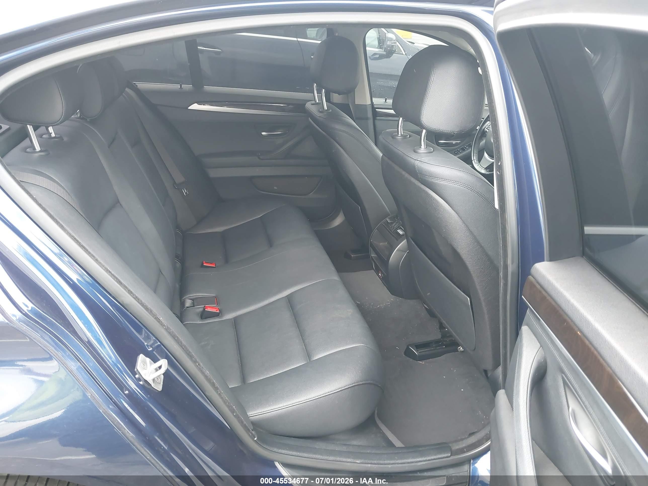 2015 Bmw 528i   Blue vin: WBA5A5C5XFD521670