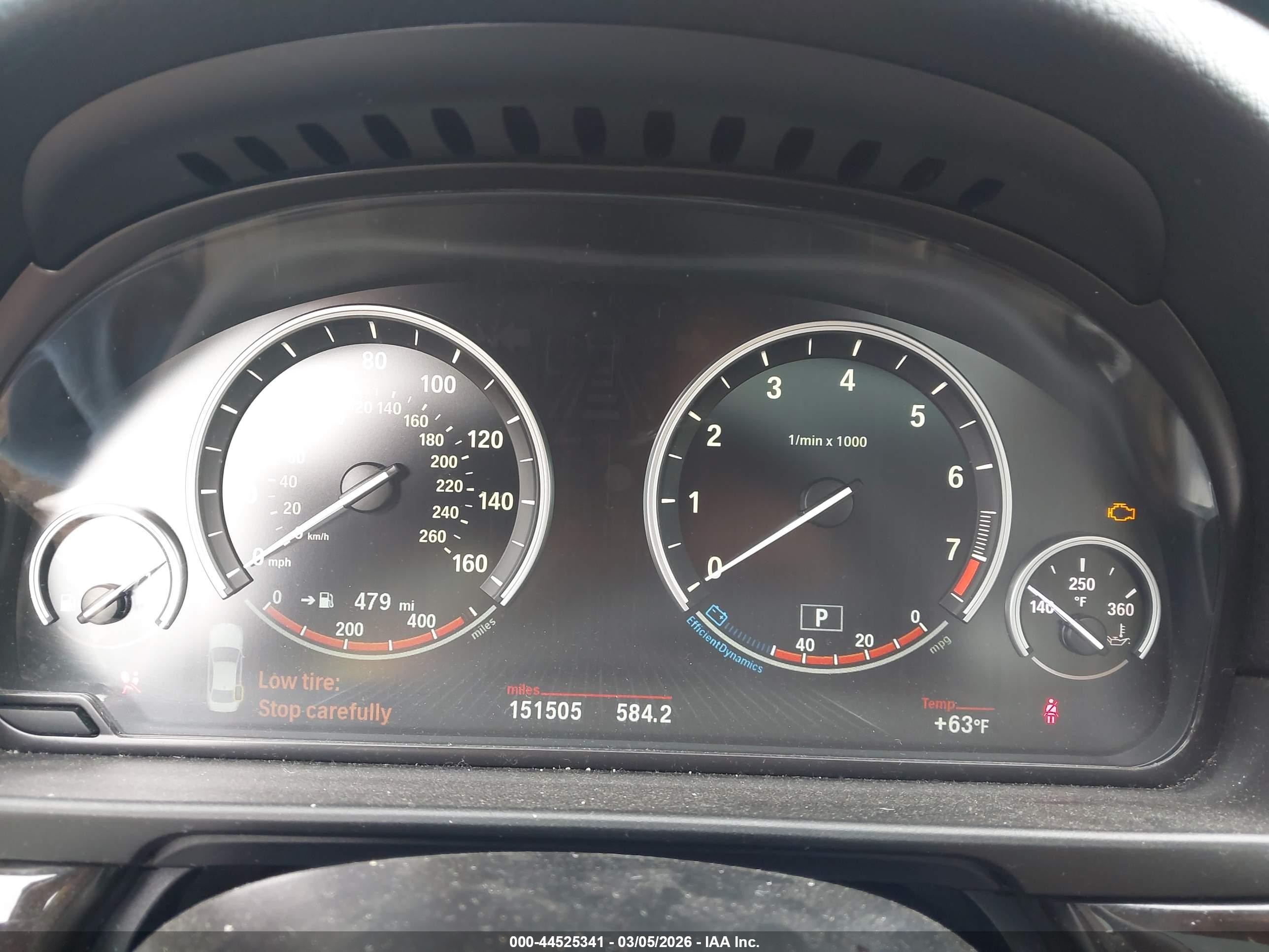 2015 Bmw 528i   Black vin: WBA5A5C5XFD524634